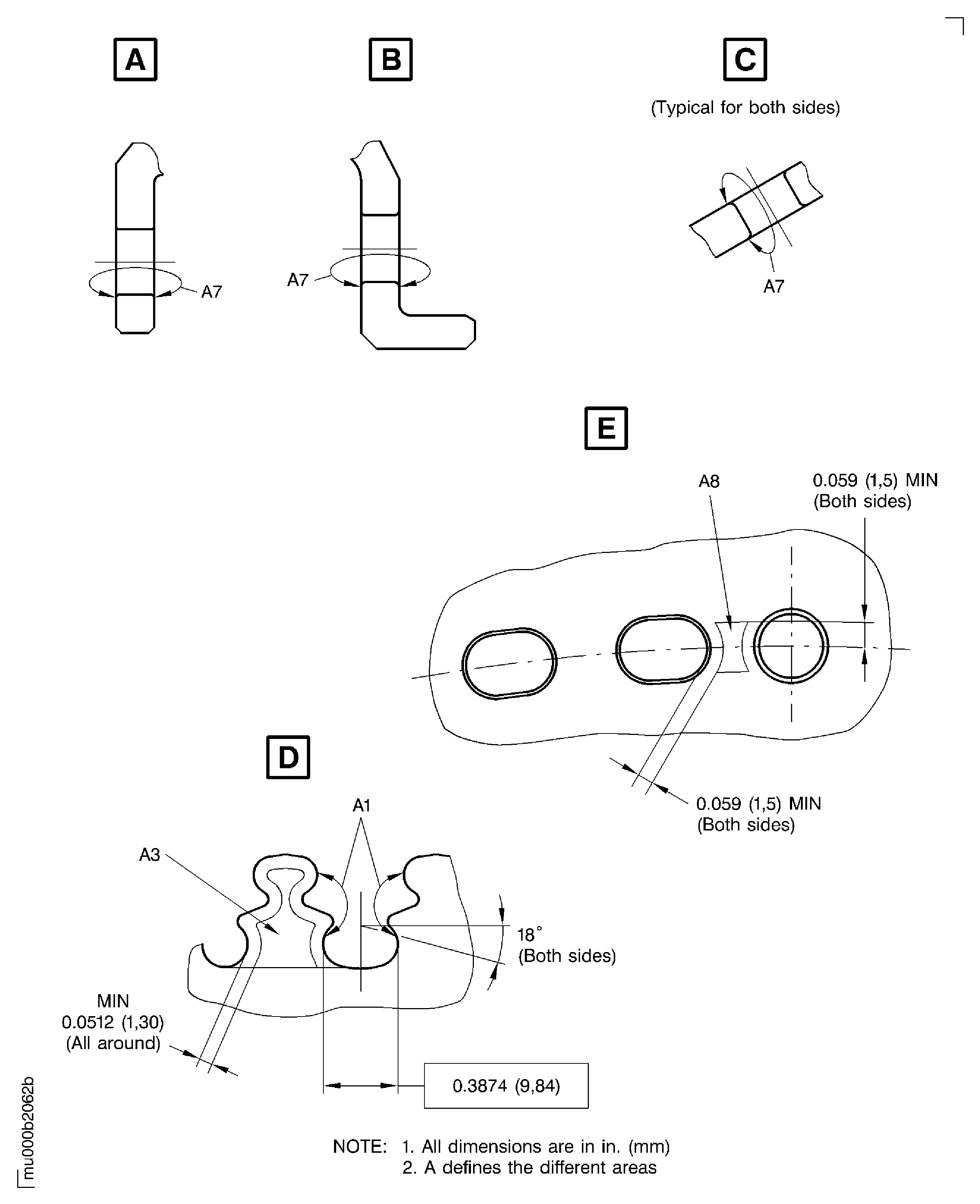 Examine the Stage 5 Turbine Disk