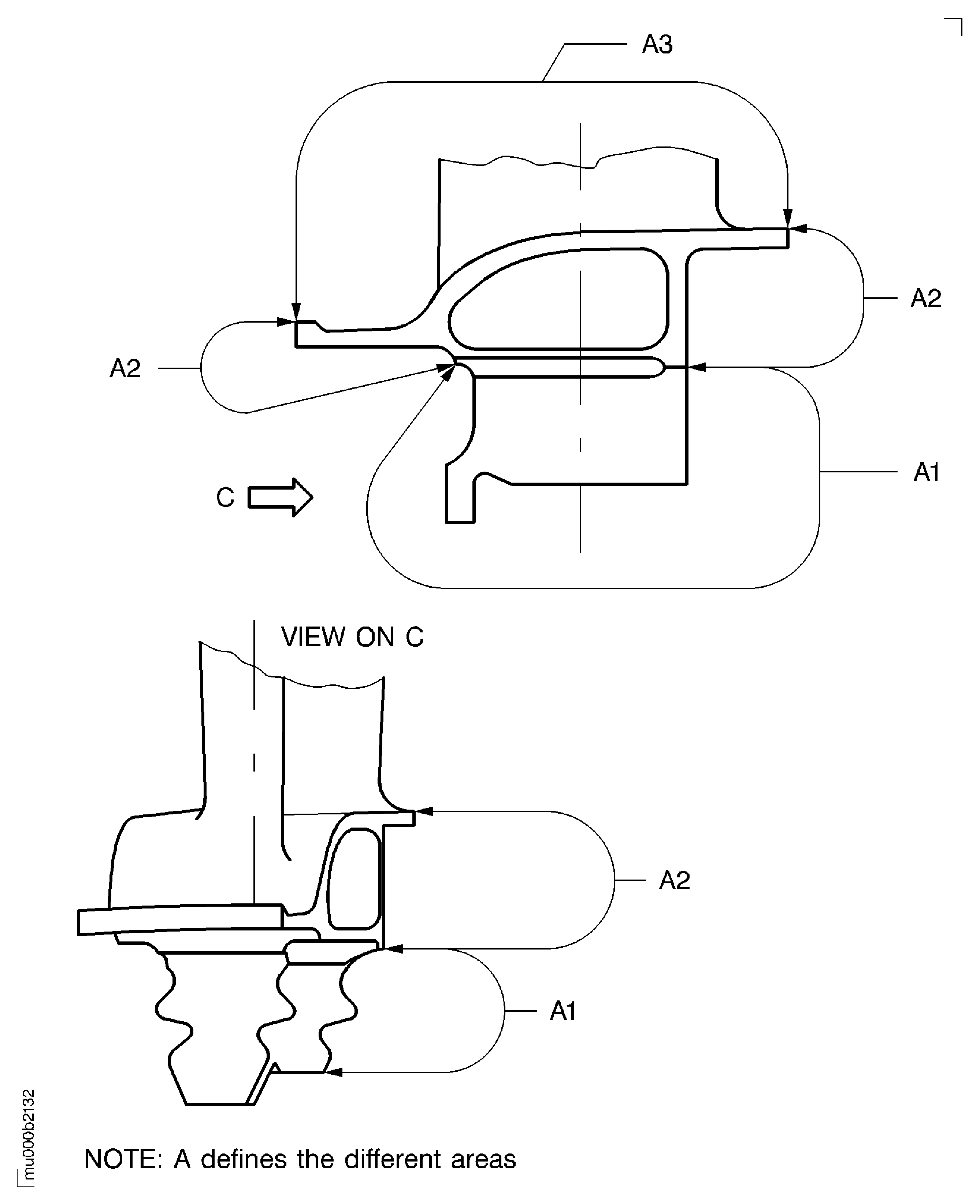 Weld build-up of outer shroud hardfacing