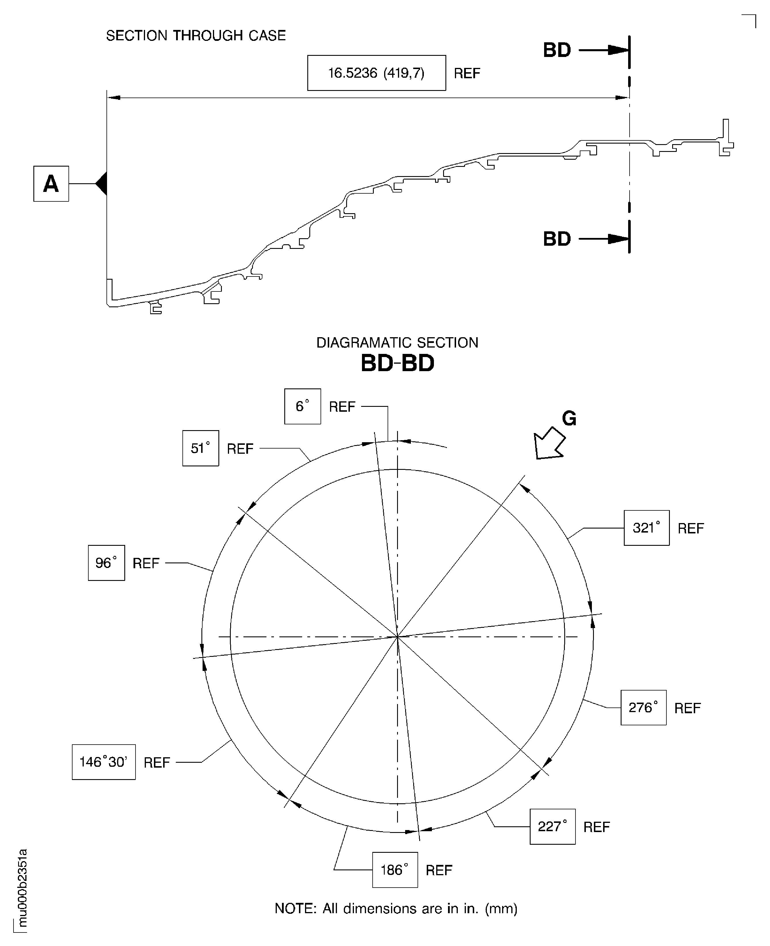 Replacement of rivets and ACC mounting
boss on the LP turbine case