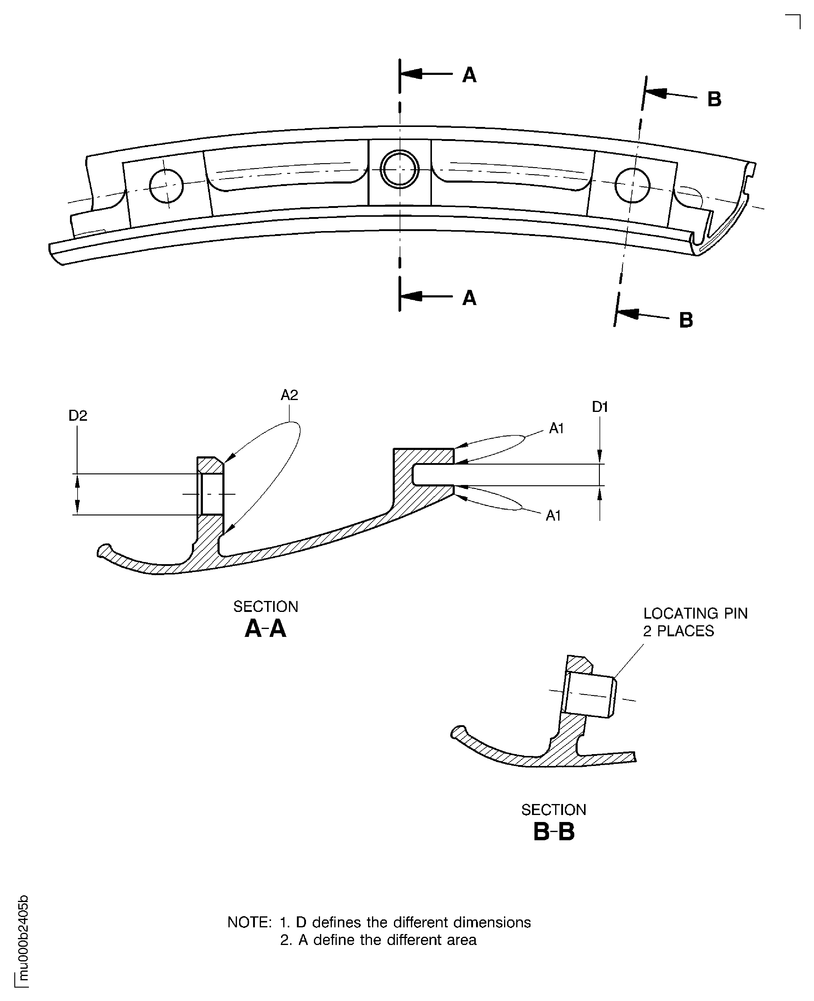 Examine The Outer Diffuser Segment