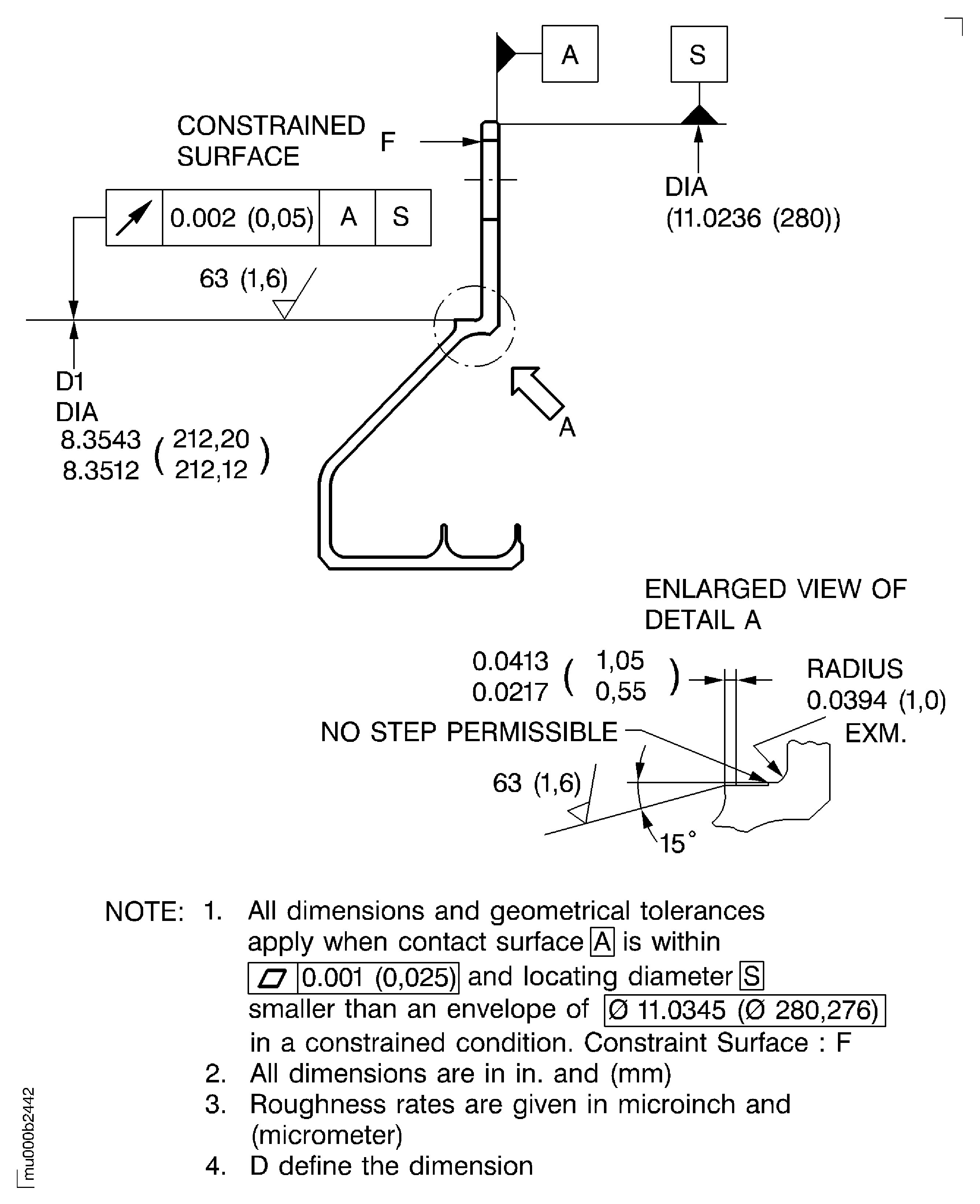 Repair Details and Dimensions