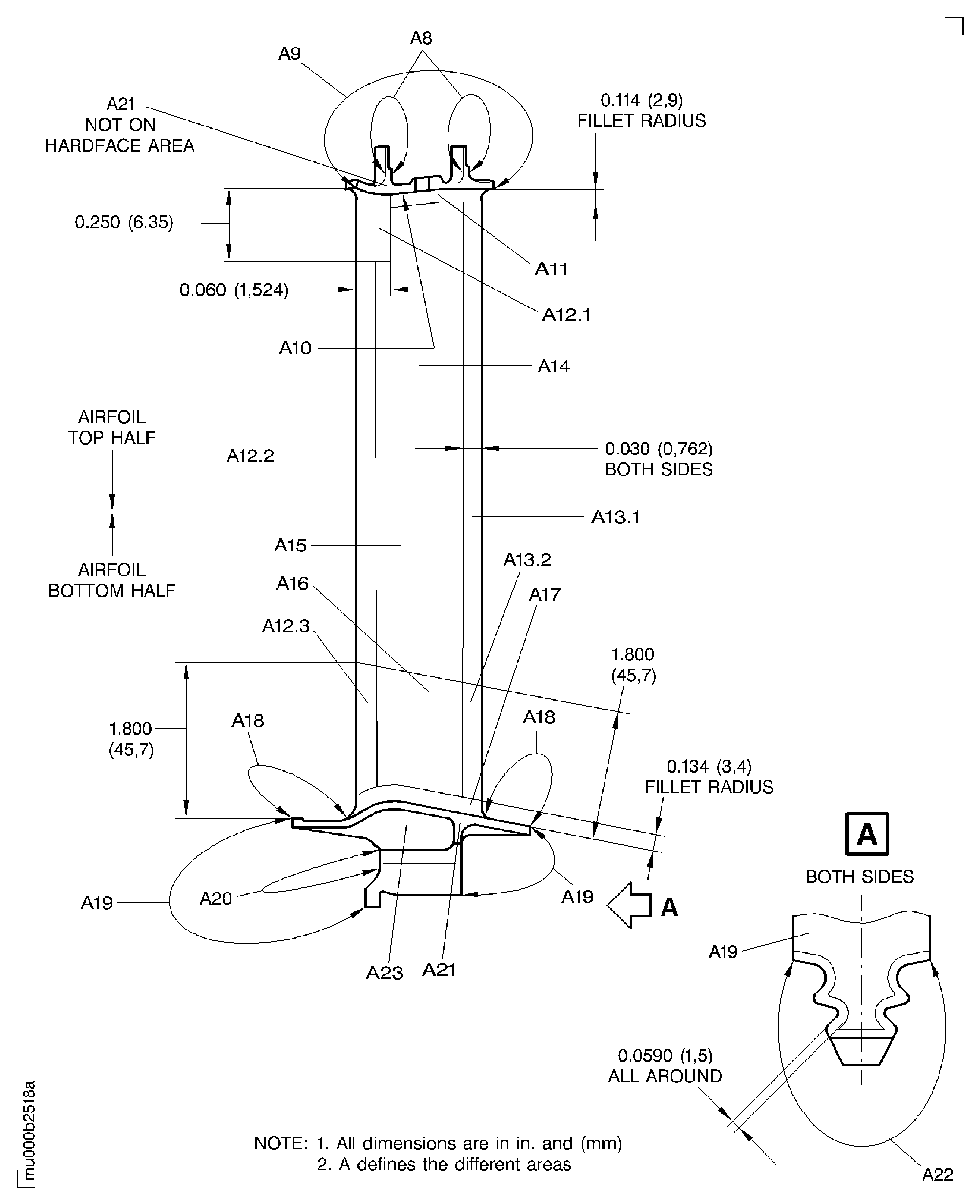 Examine the Stage 7 Turbine Blades