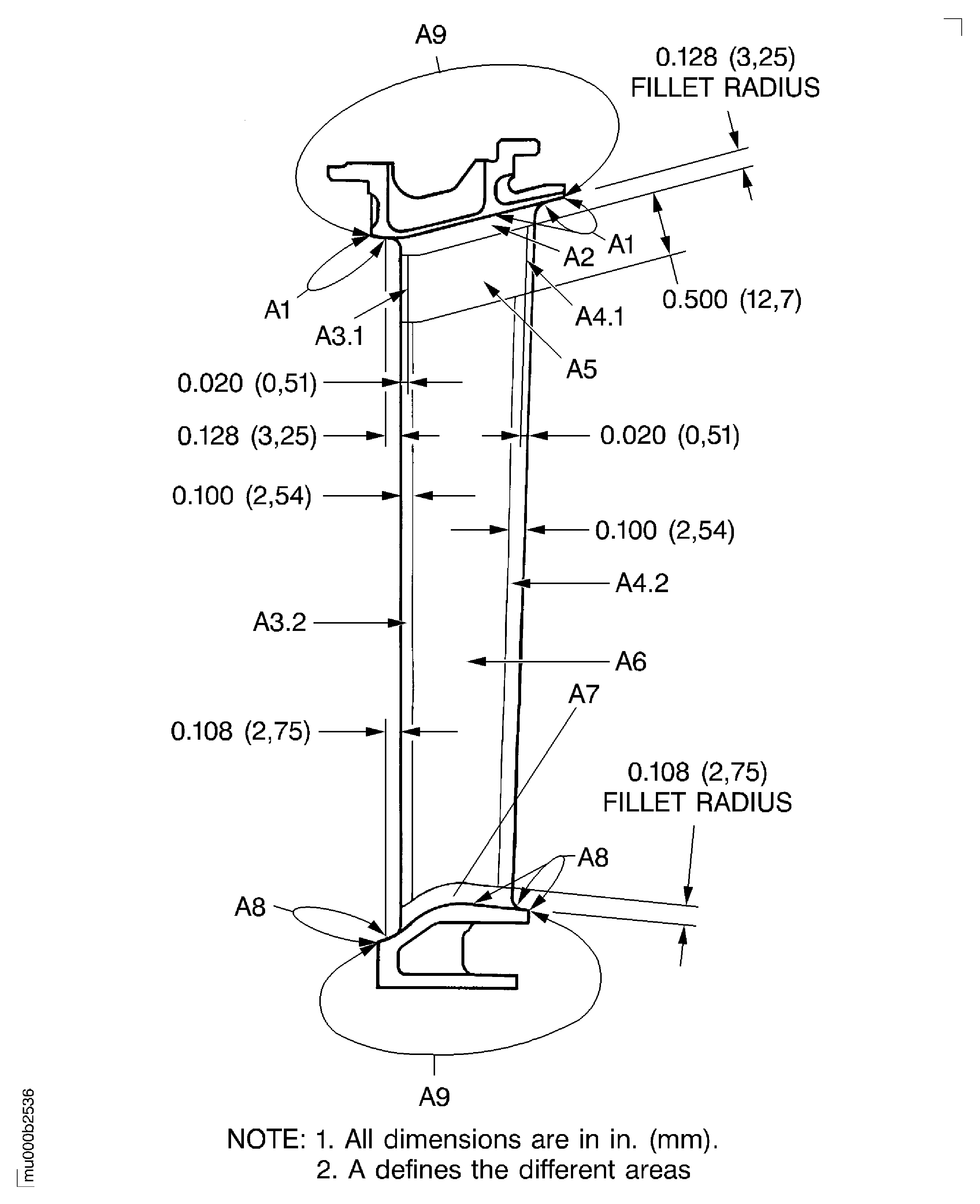 Examine the stage 5 turbine vanes