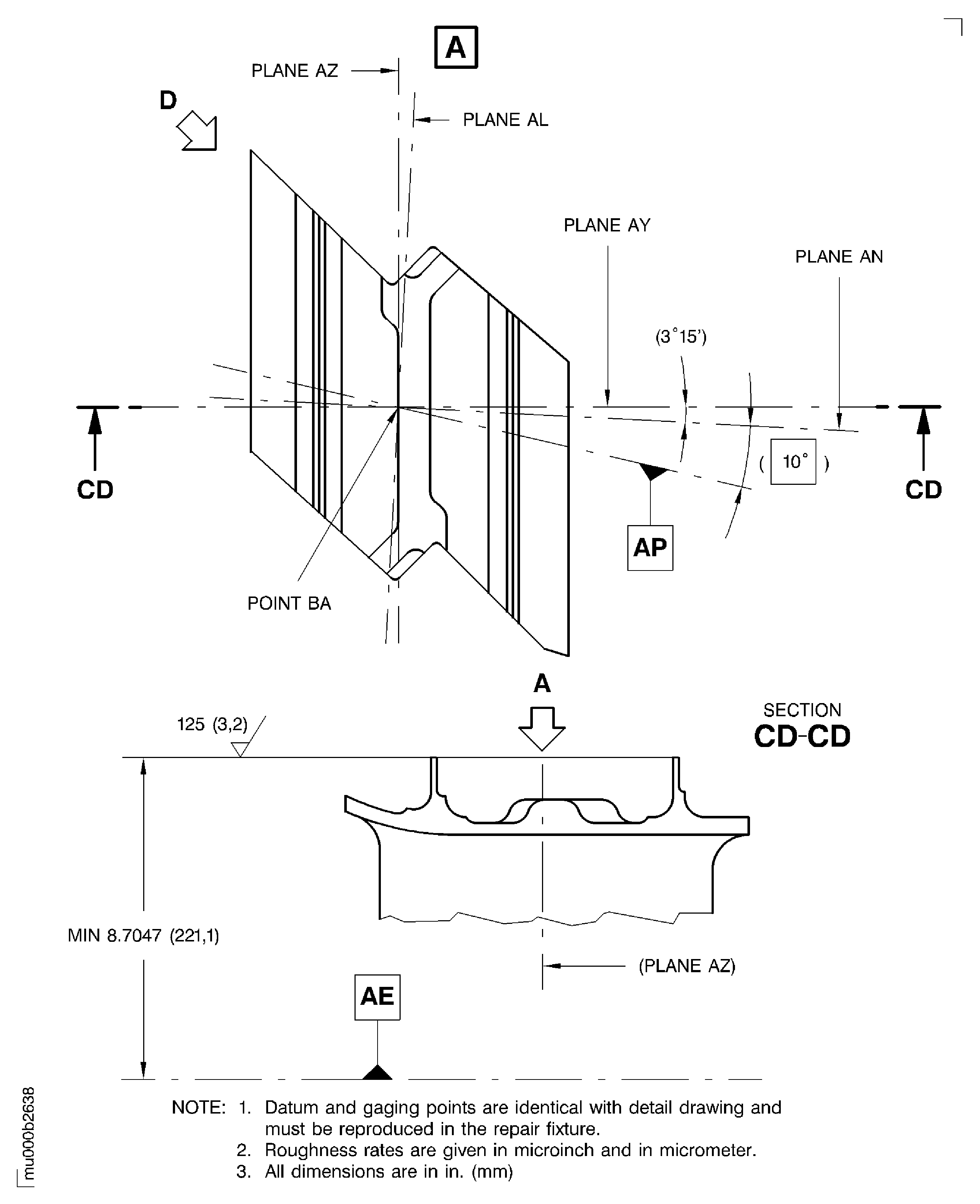 Weld build-up knife edge seals of stage 7 turbine blade