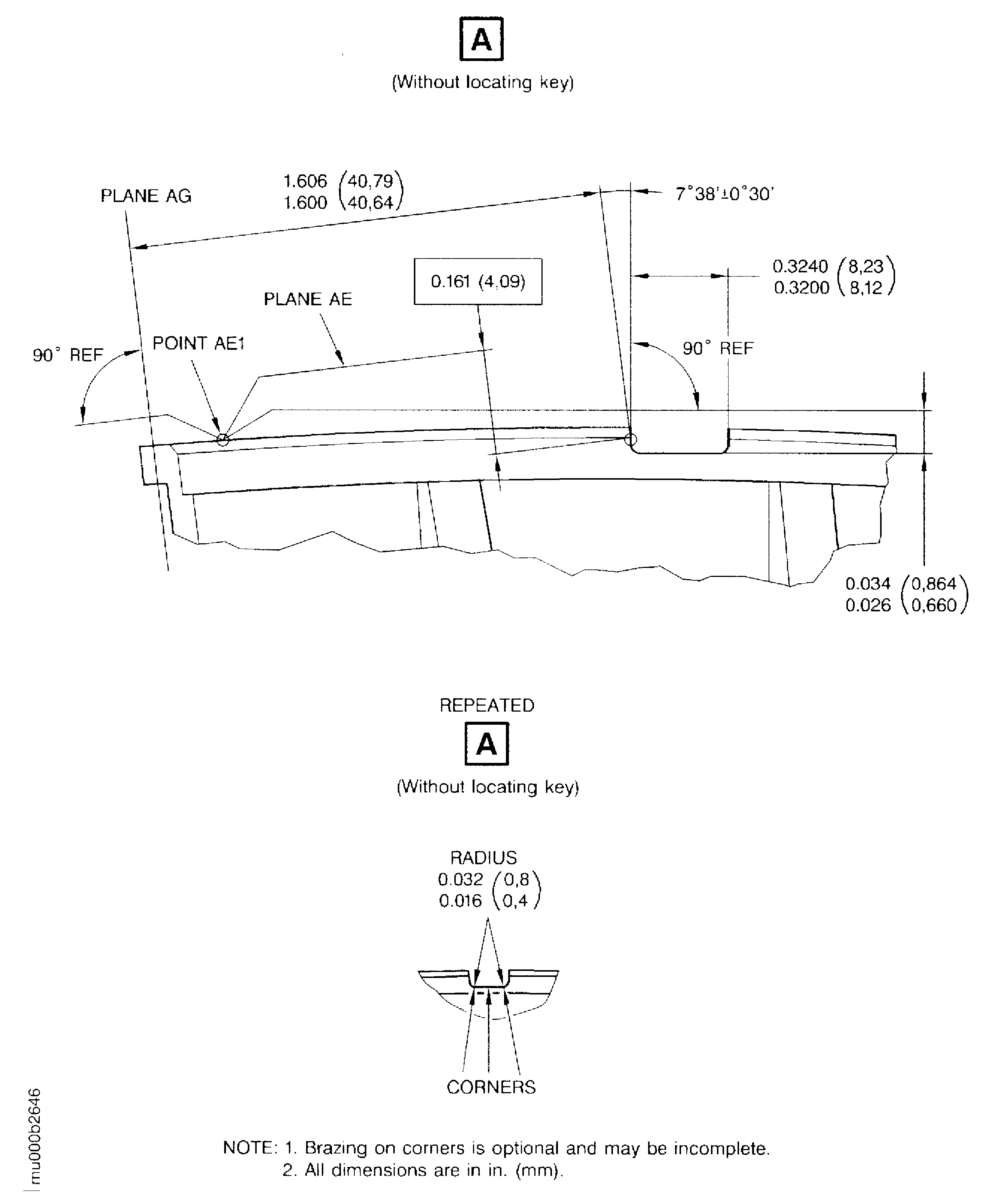 Repair Details and Dimensions