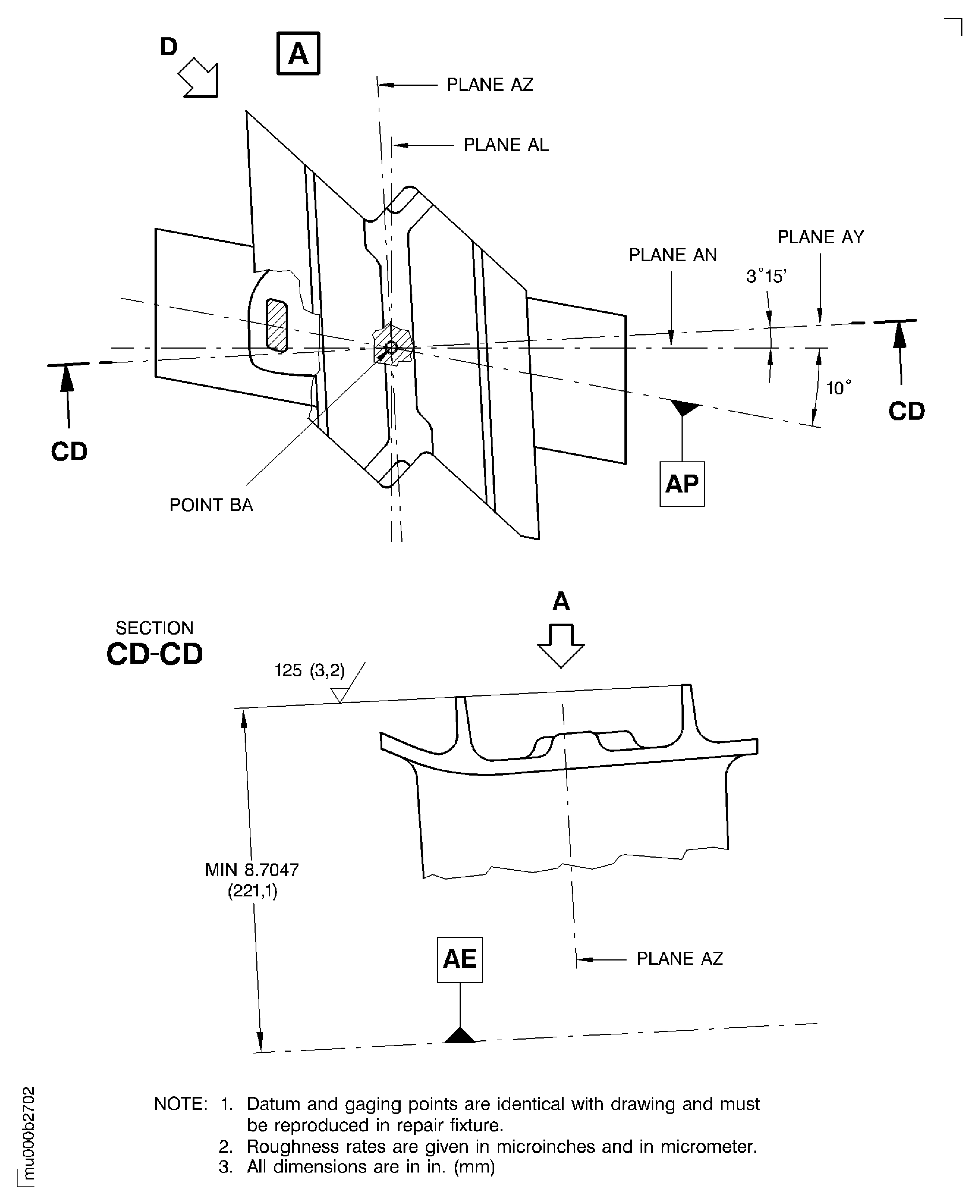 Weld build-up knife edge seals of stage 7 turbine blade