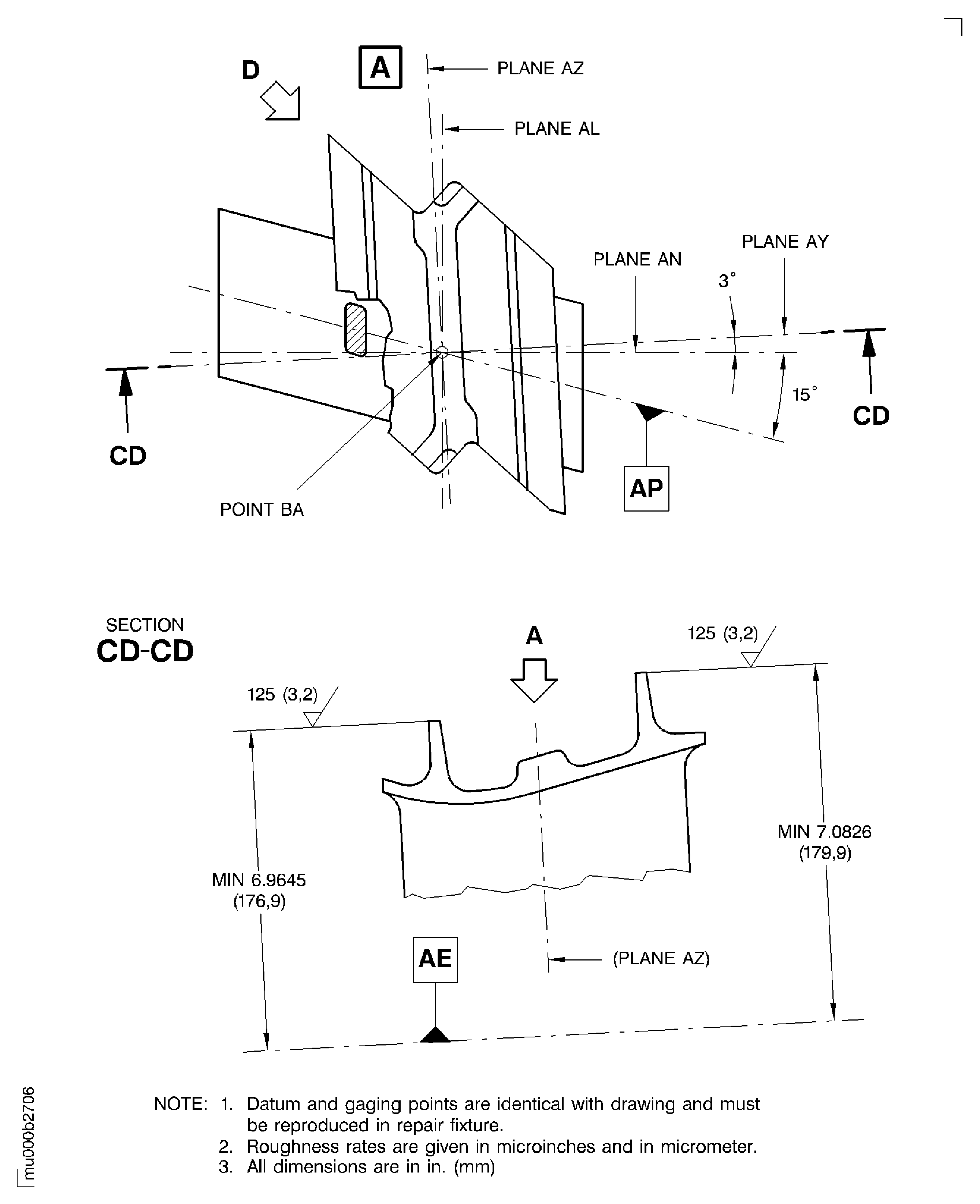 Weld build-up knife edge seals of stage 5 turbine blade
