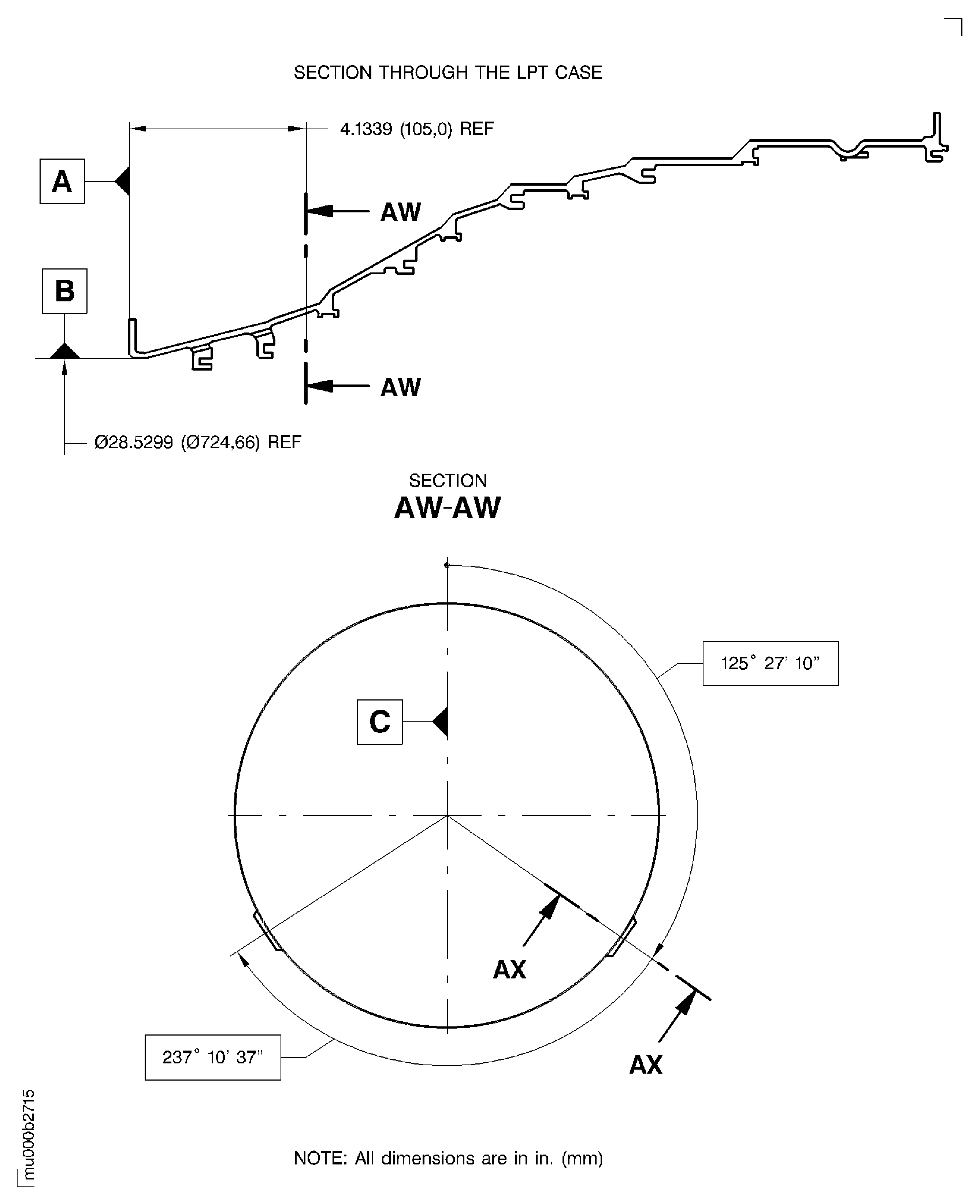 Weld repair of cracks adjacent to borescope hole