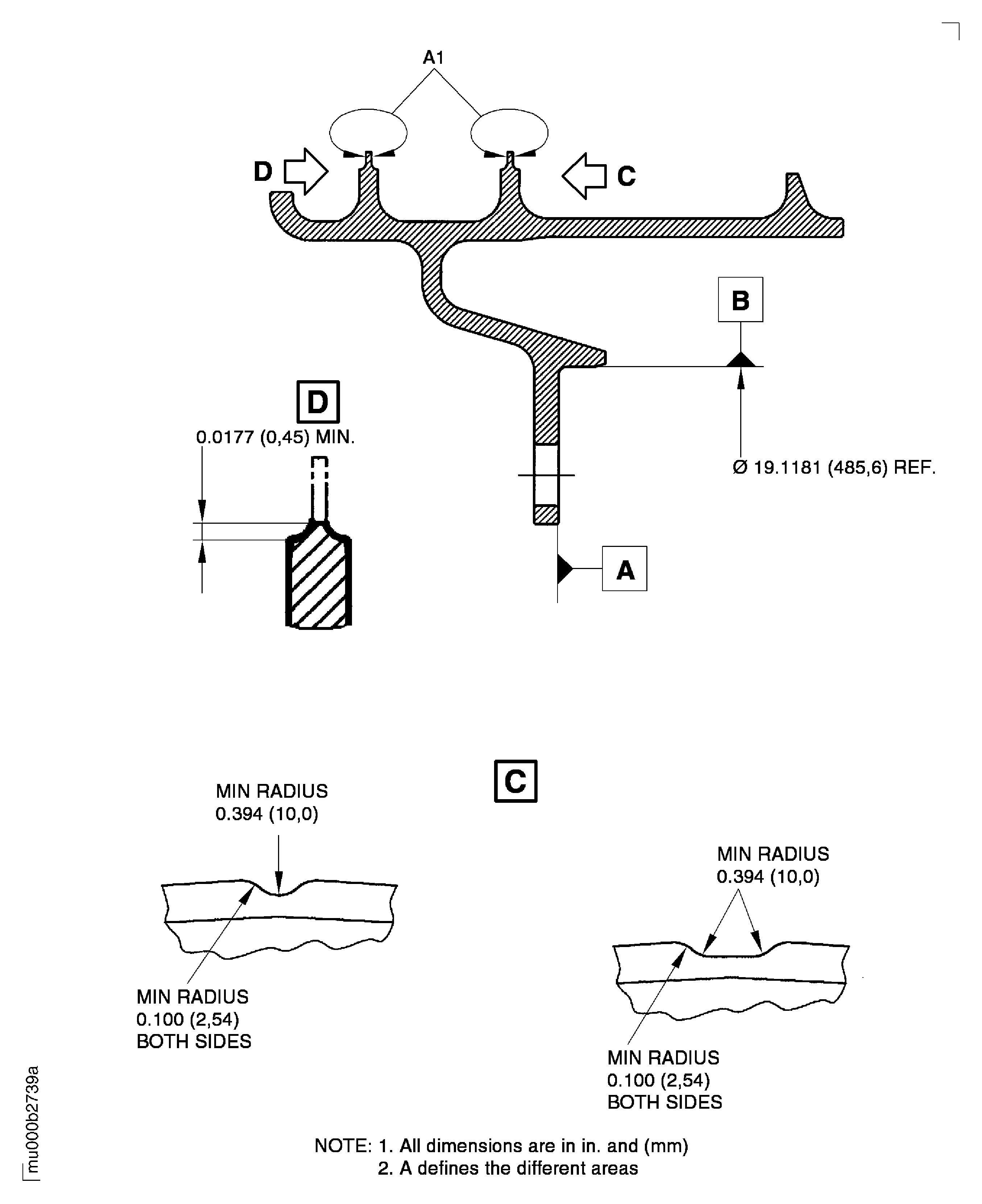 Repair Details and Dimensions