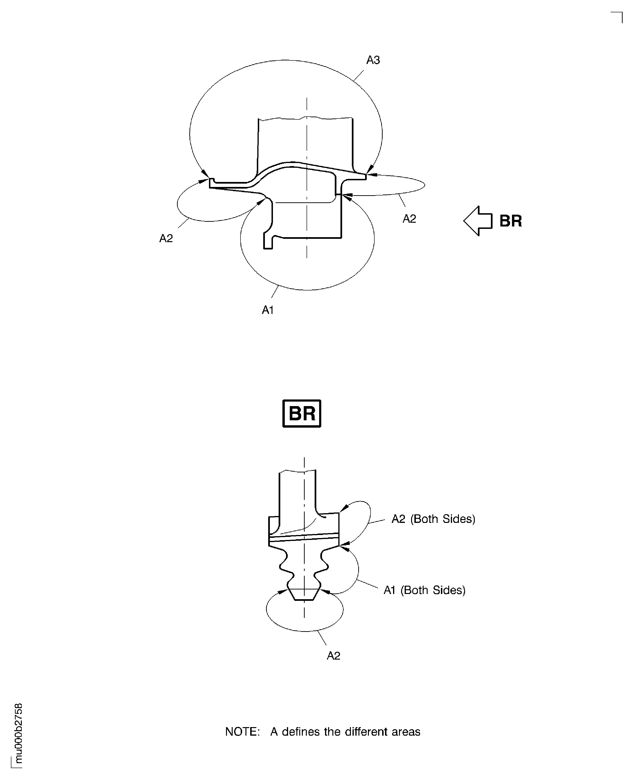 Weld build-up of outer shroud hardfacing of stage 5 turbine blade