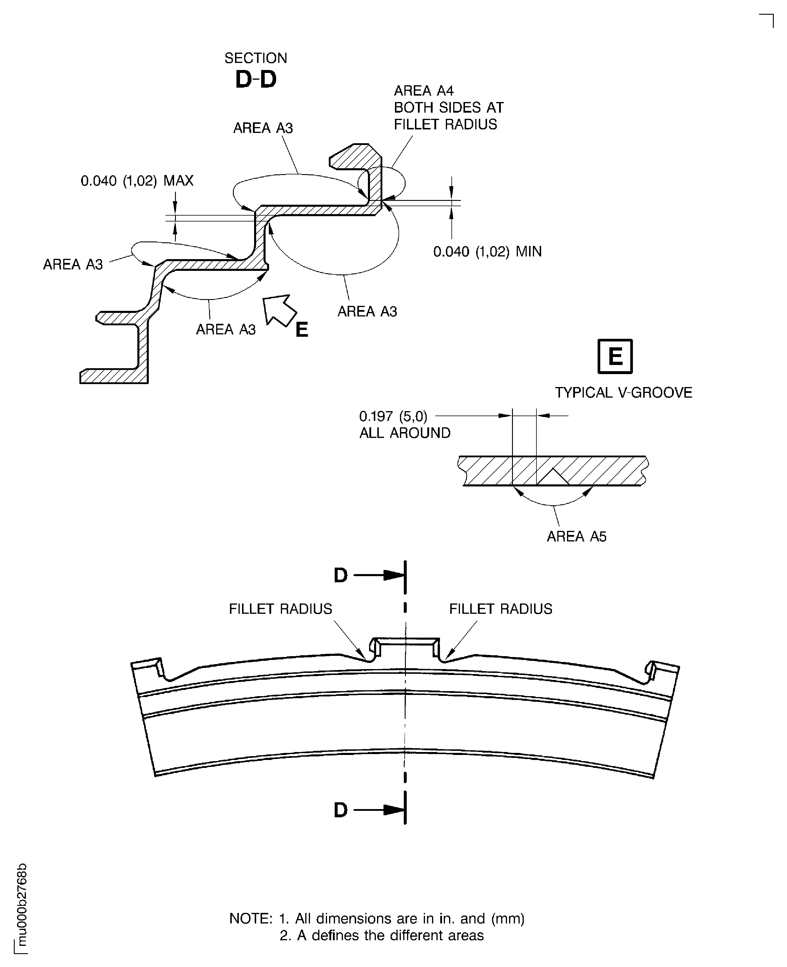 Repair Details and Dimensions