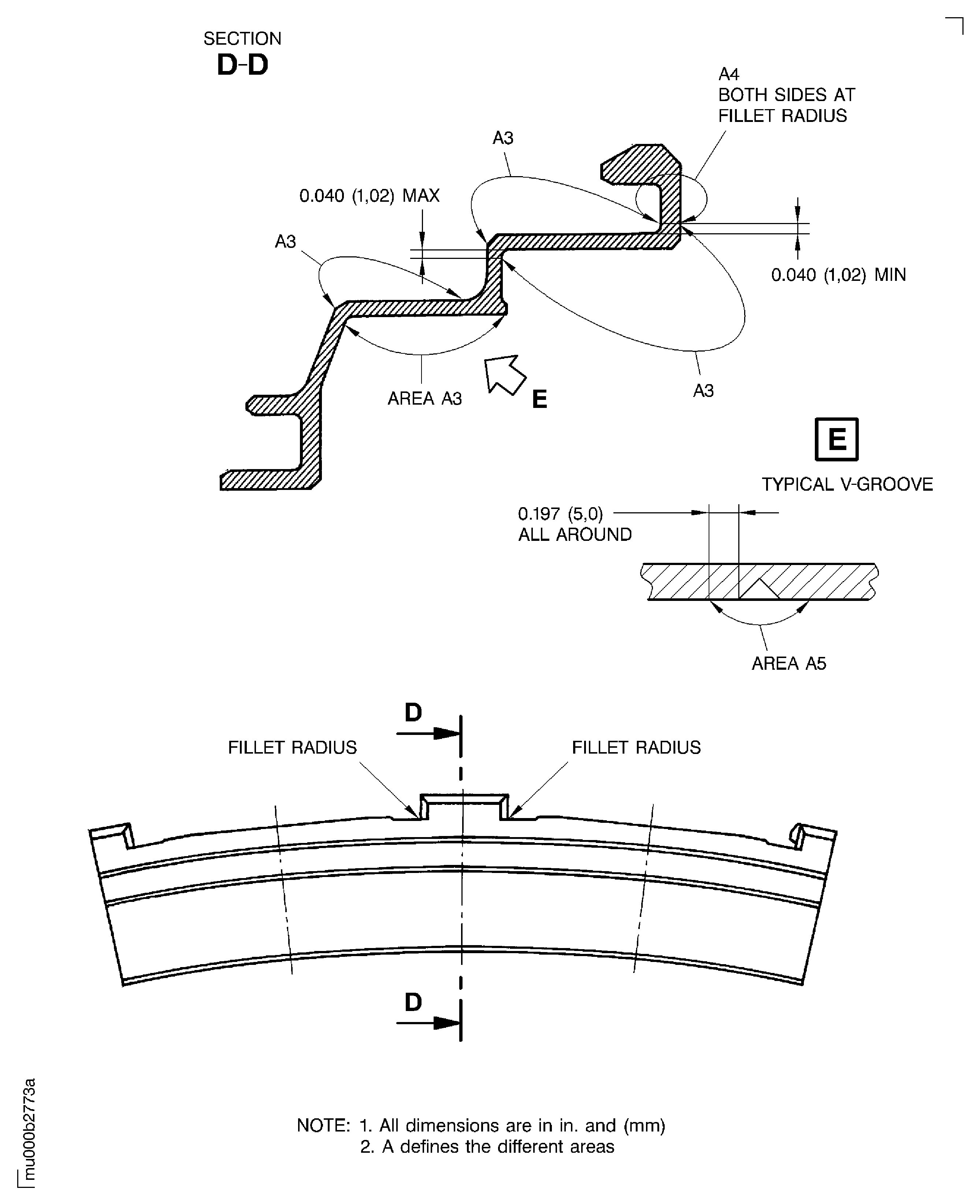 Repair Detais and Dimensions