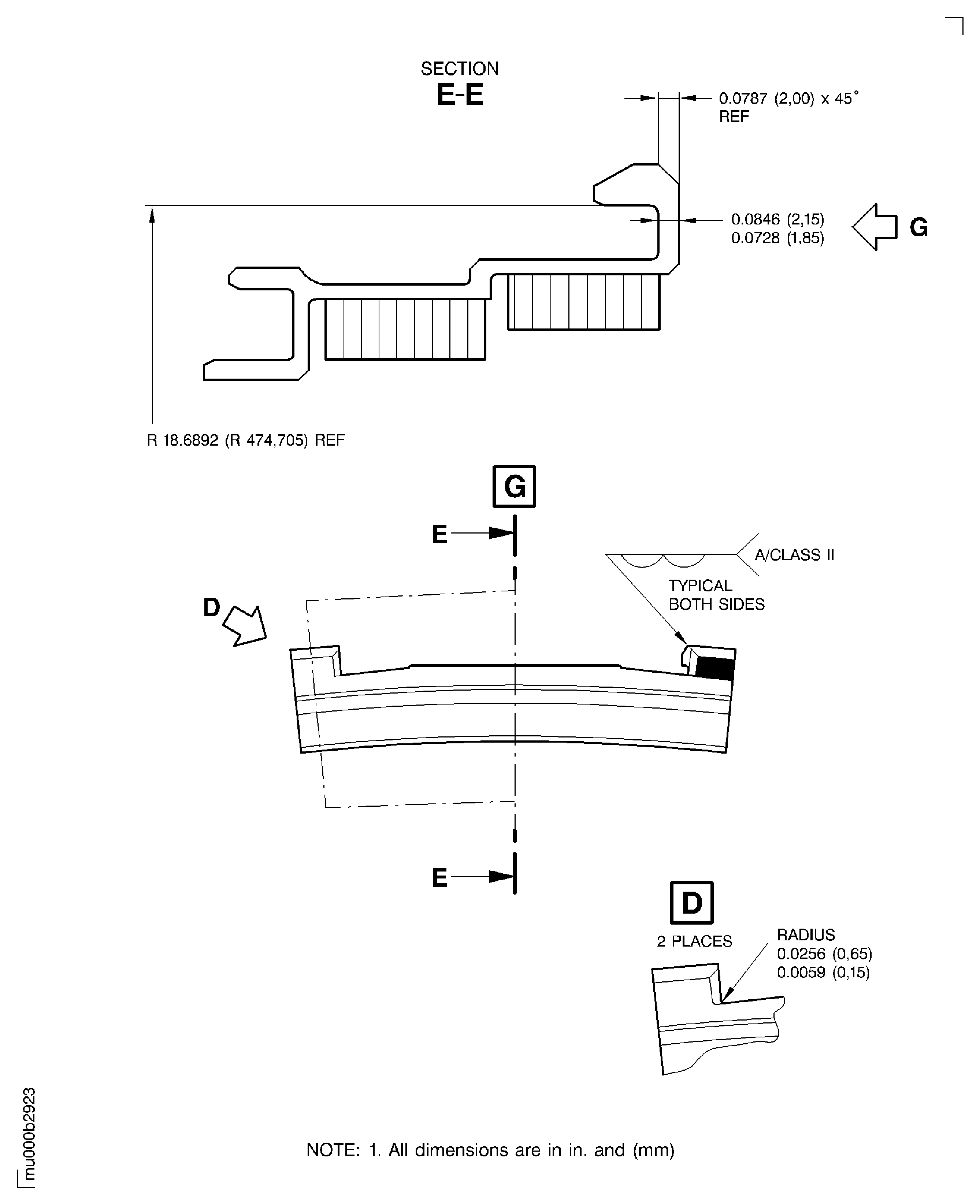 Repair Details and Dimensions