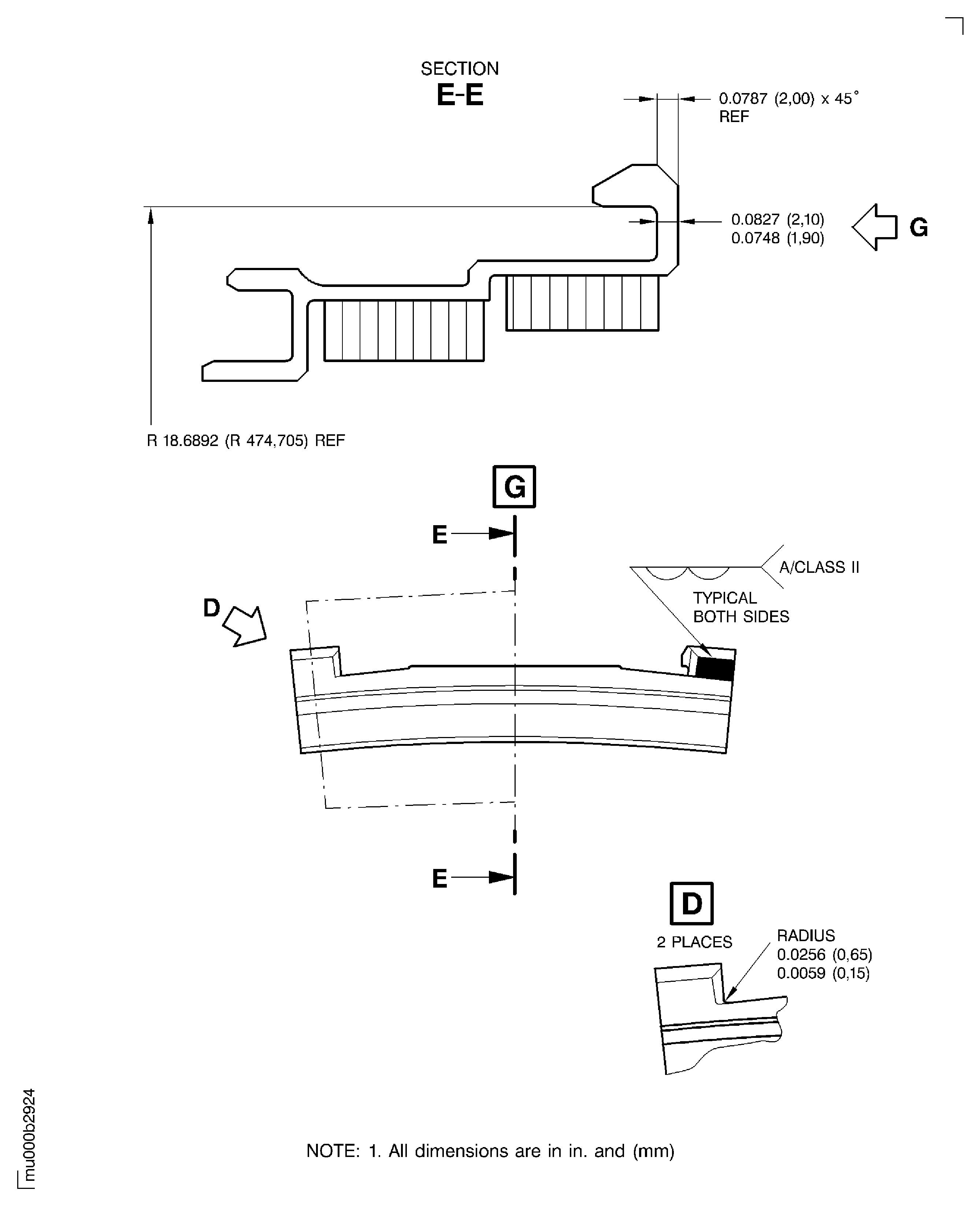 Repair Details and Dimensions