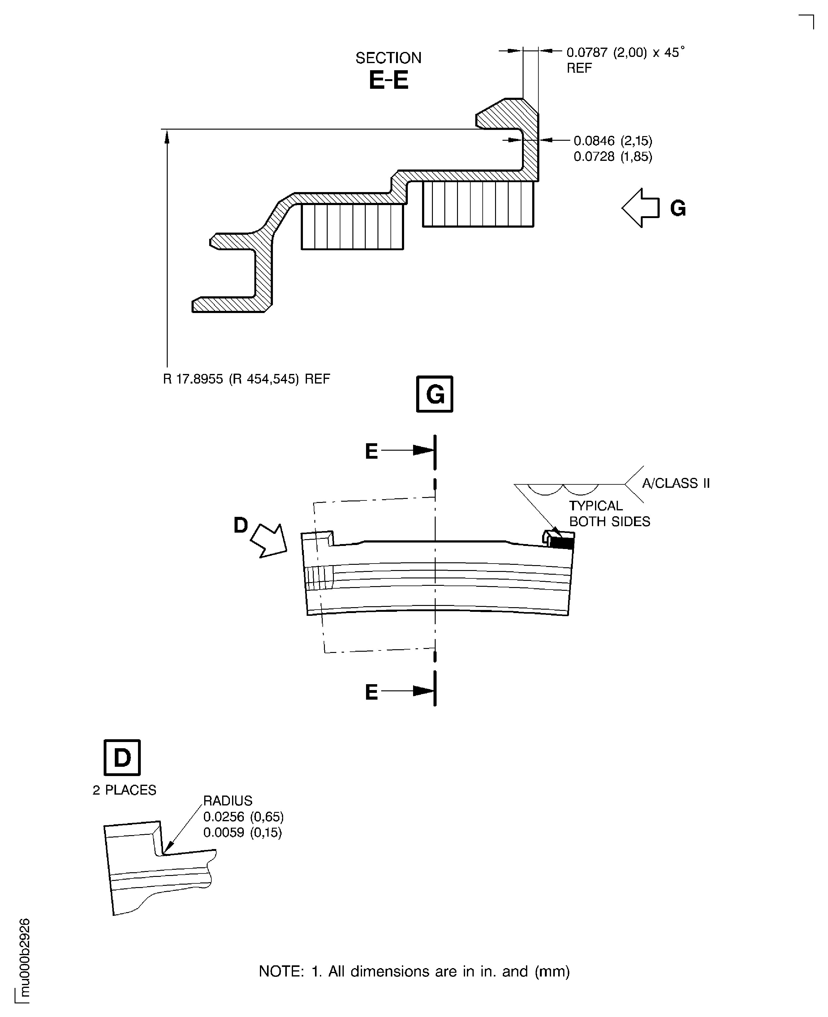 Repair Details and Dimensions