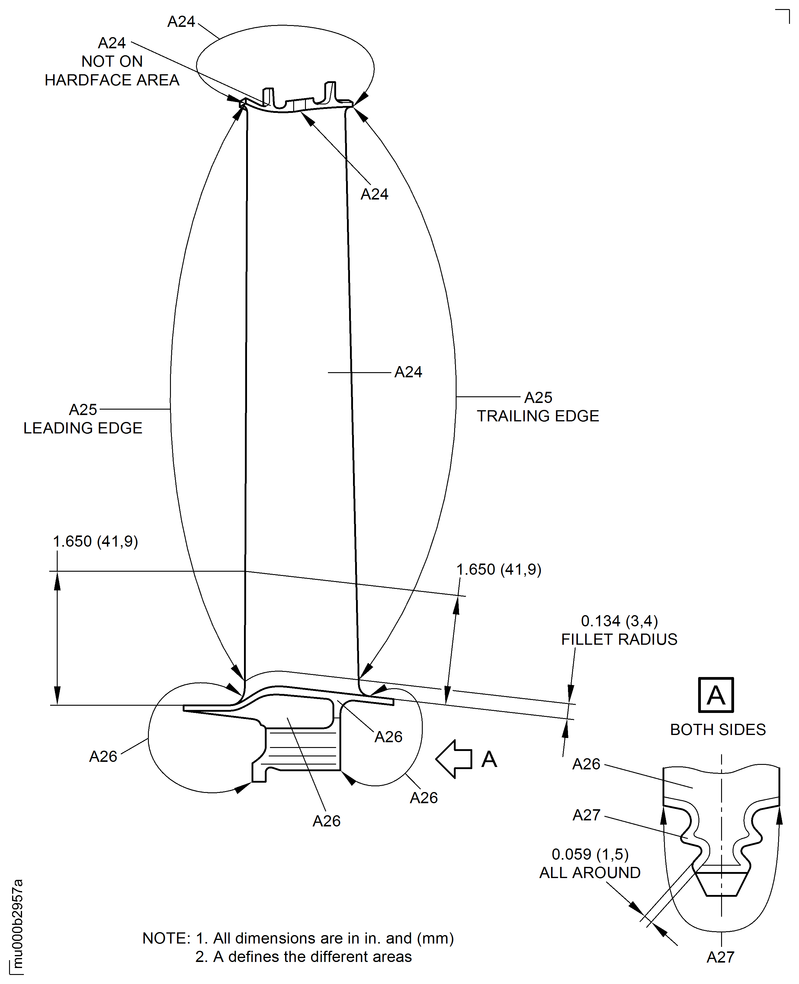 Examine the Stage 6 Turbine Blades