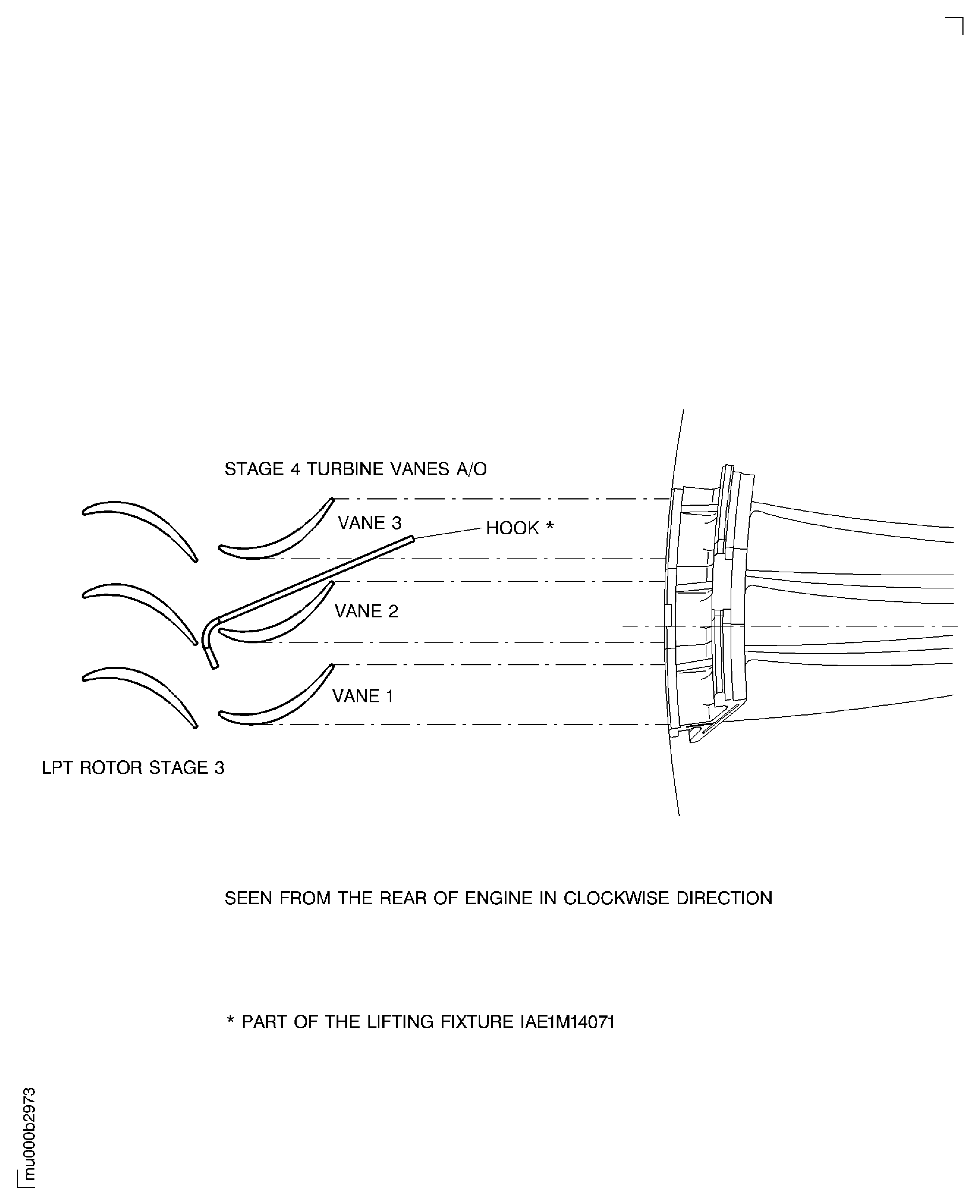 Correct Installtion of the Hooks of the Lifting Fixture