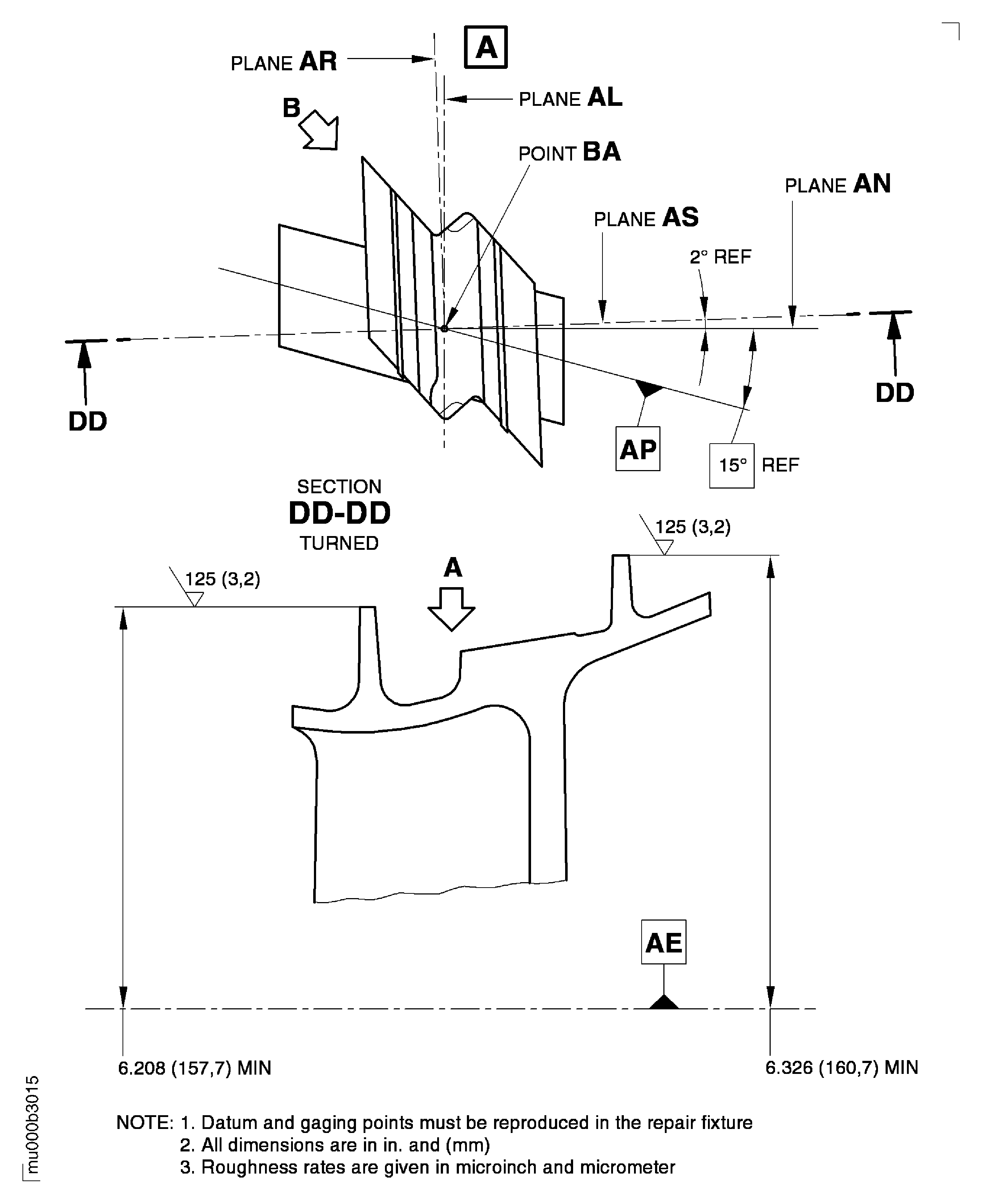 Repair Details and Dimensions