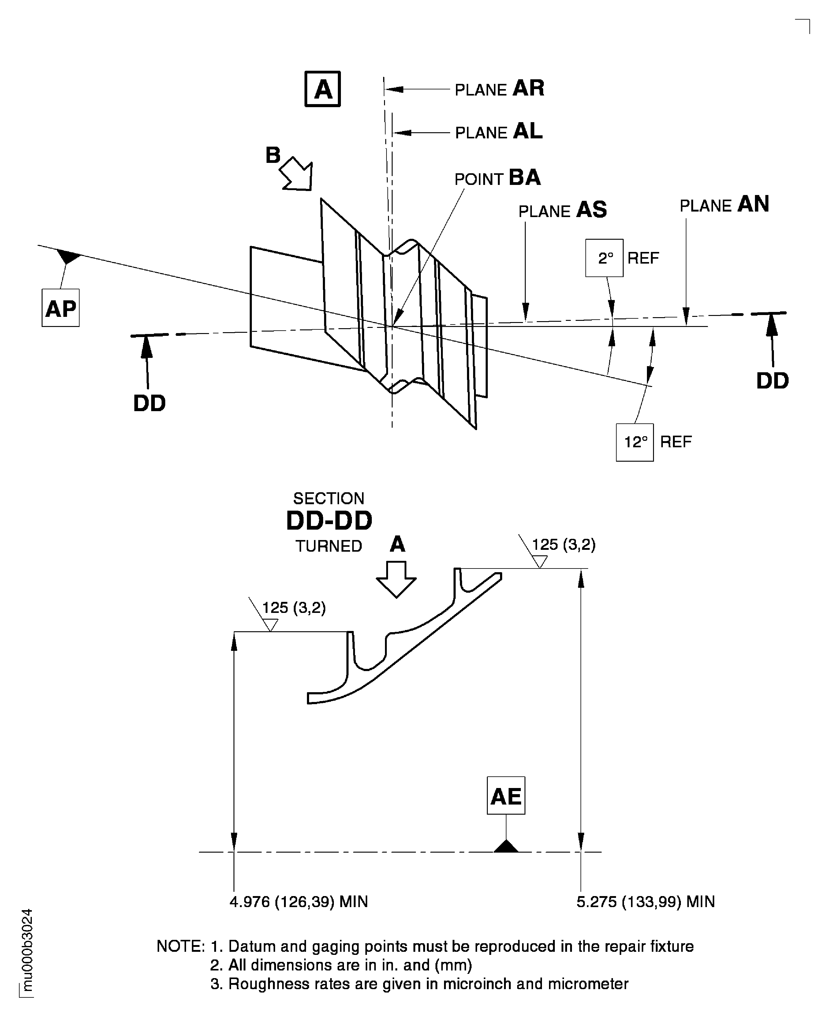 Repair Details and Dimensions
