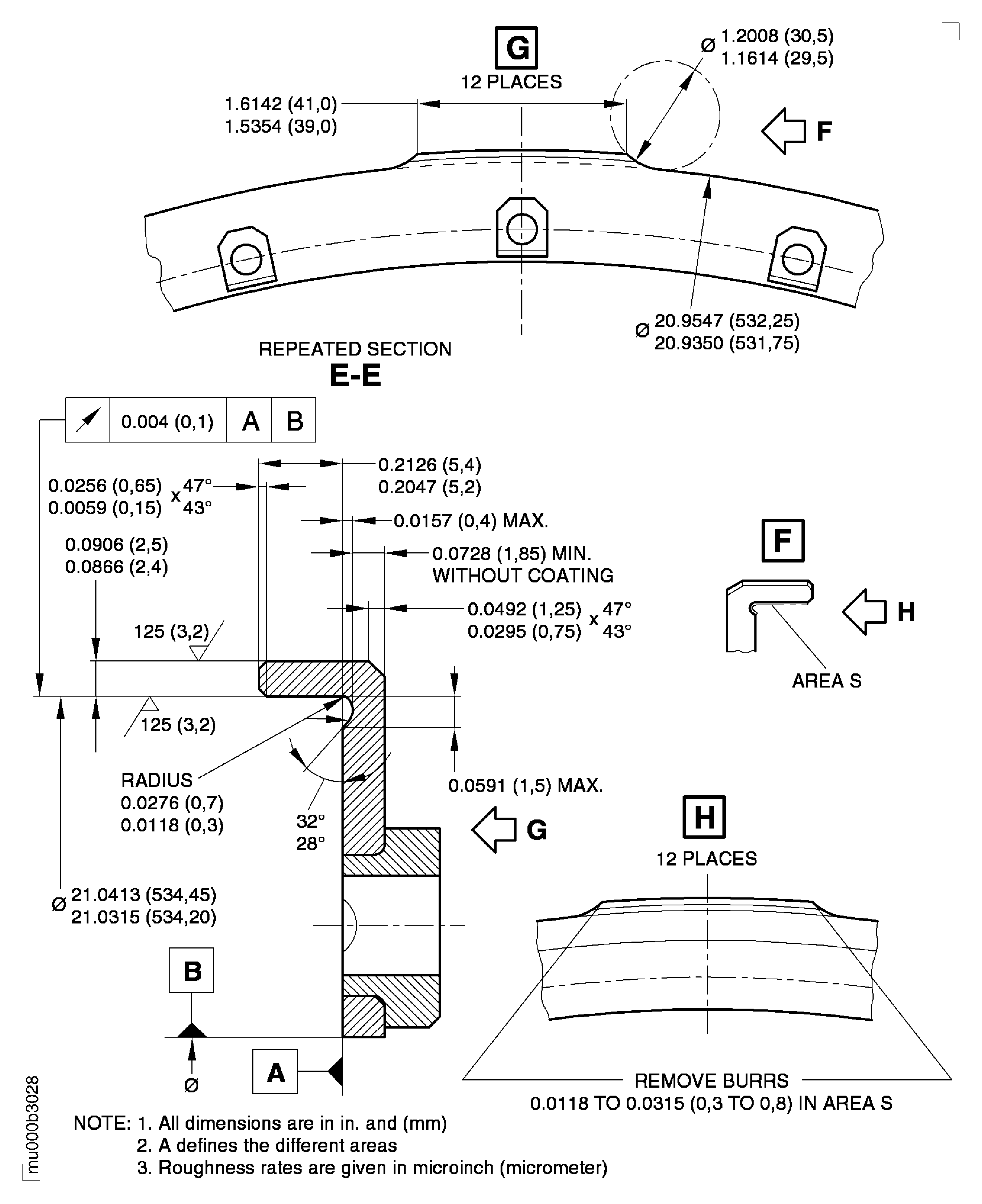 Repair Details and Dimensions