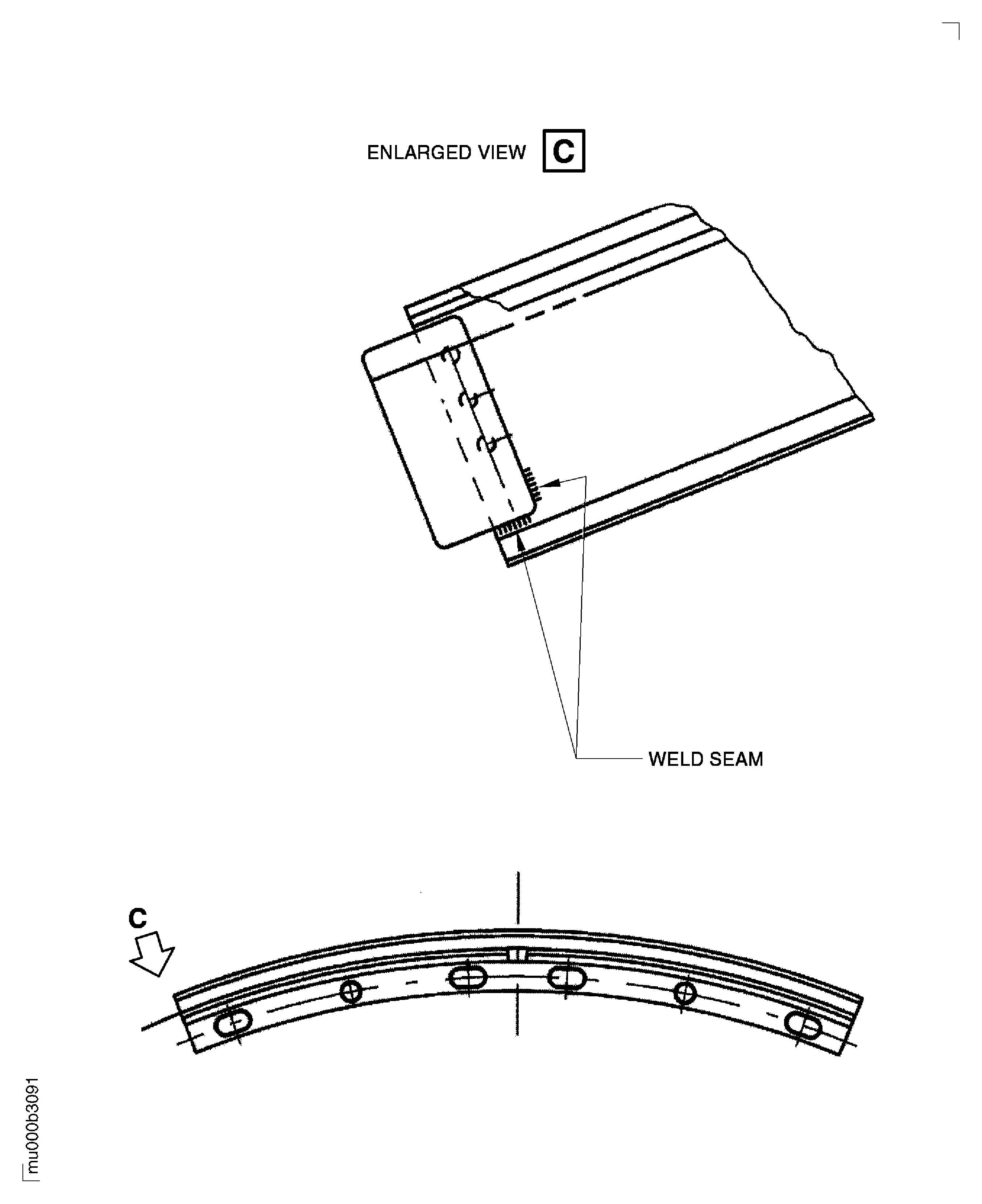 Examine the Outer Diffuser Support Assembly