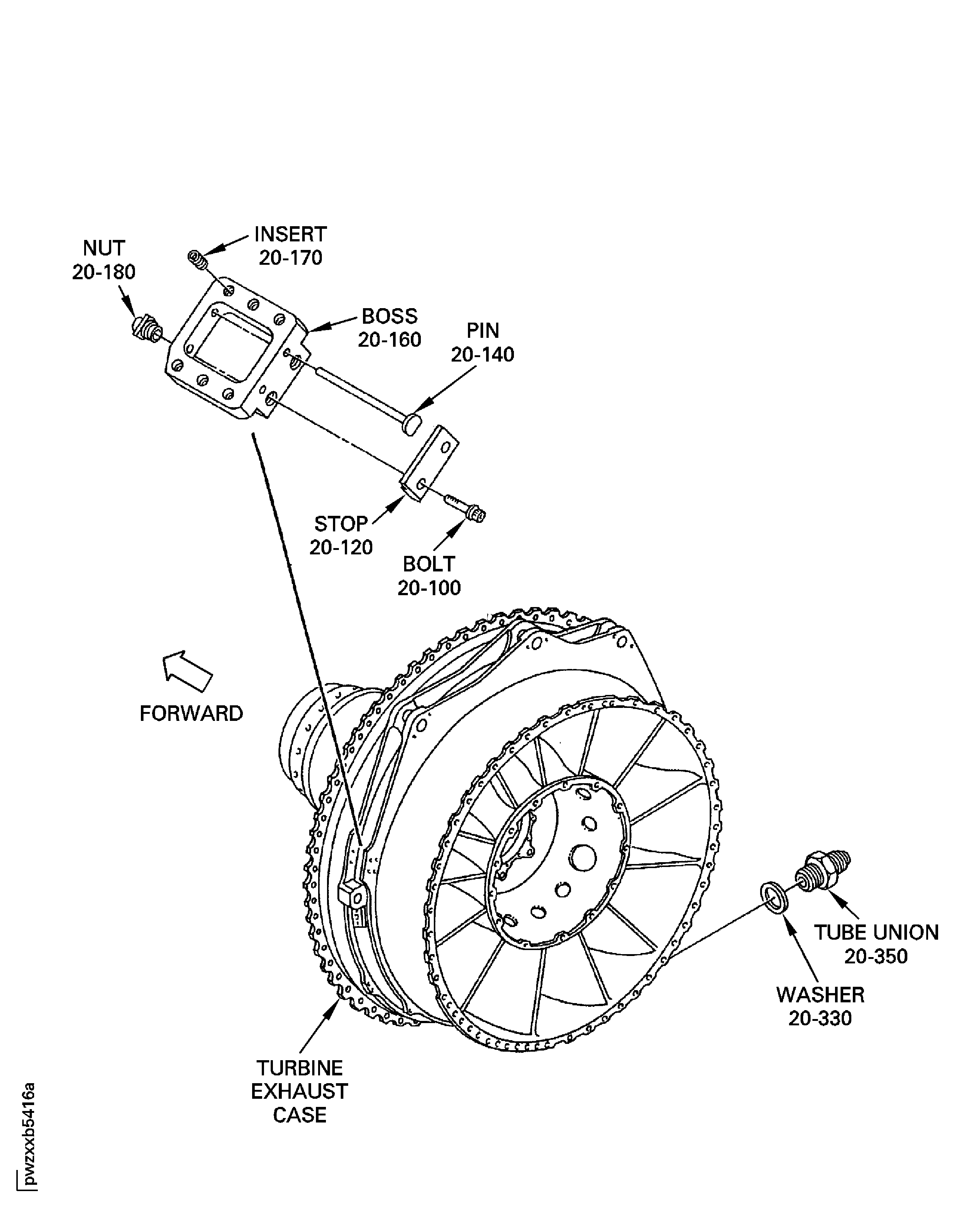 Install the Tube Union and the Bosses
