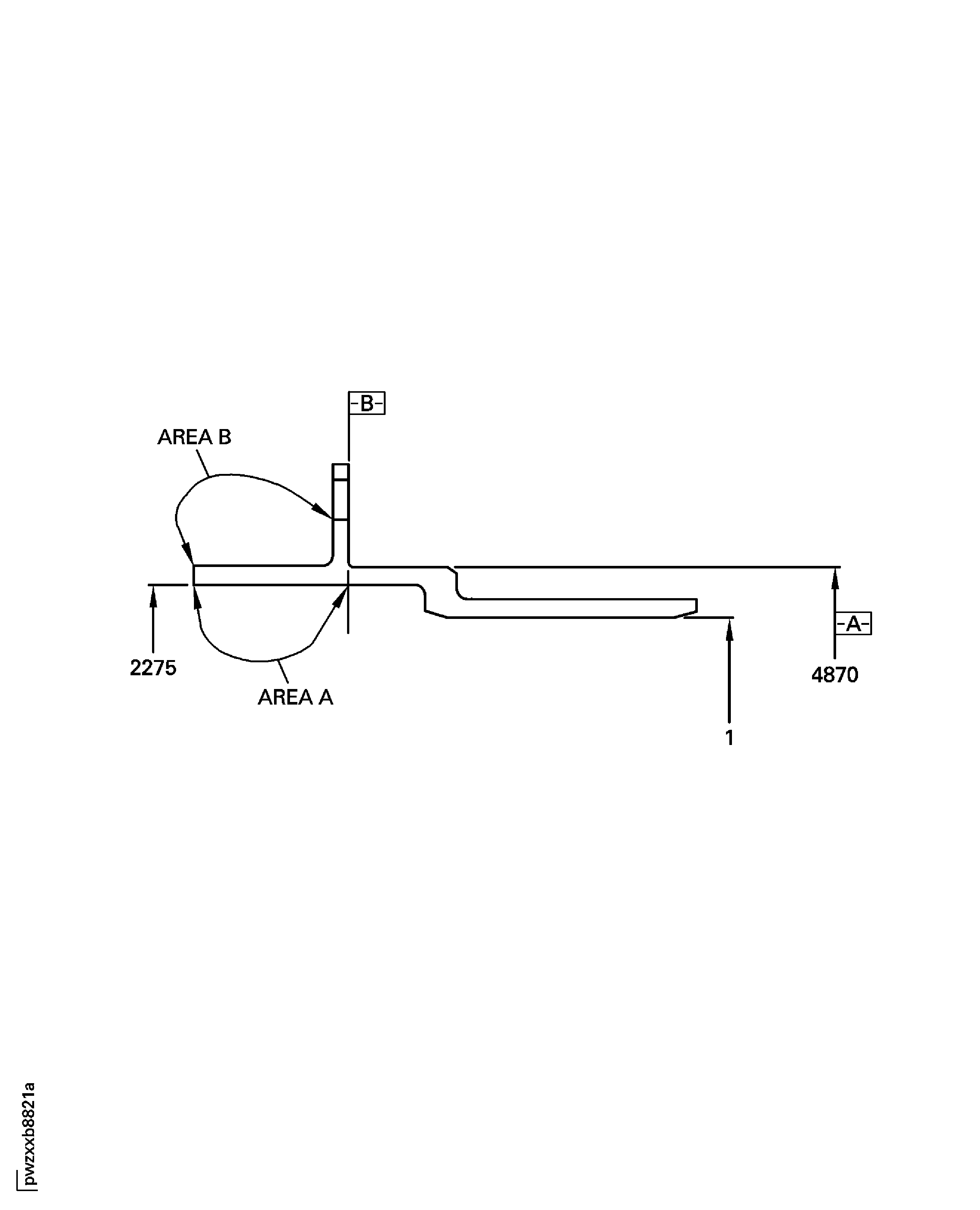 No. 5 Bearing Carbon Seal Housing Inspection Locations