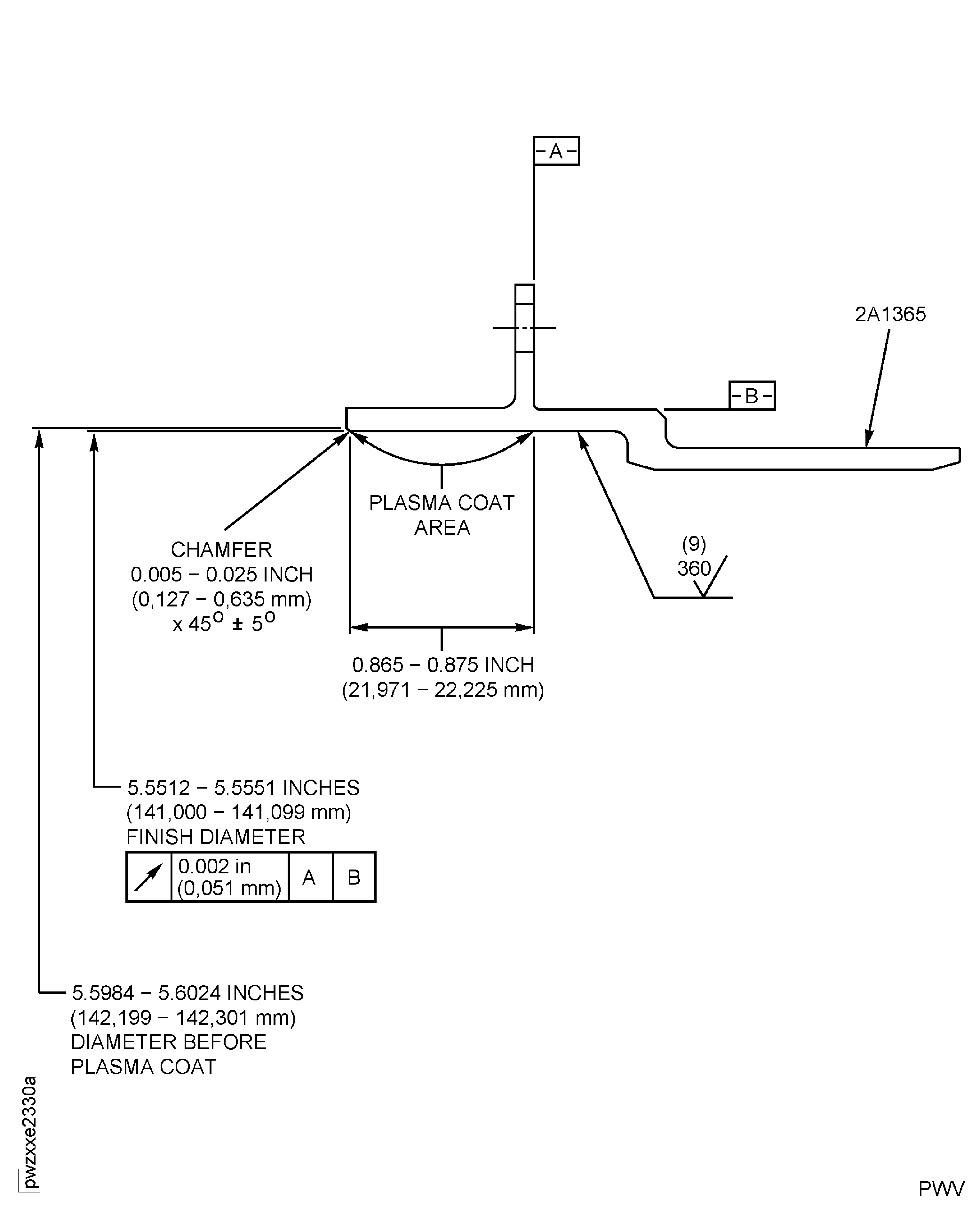 Repair Details and Dimensions