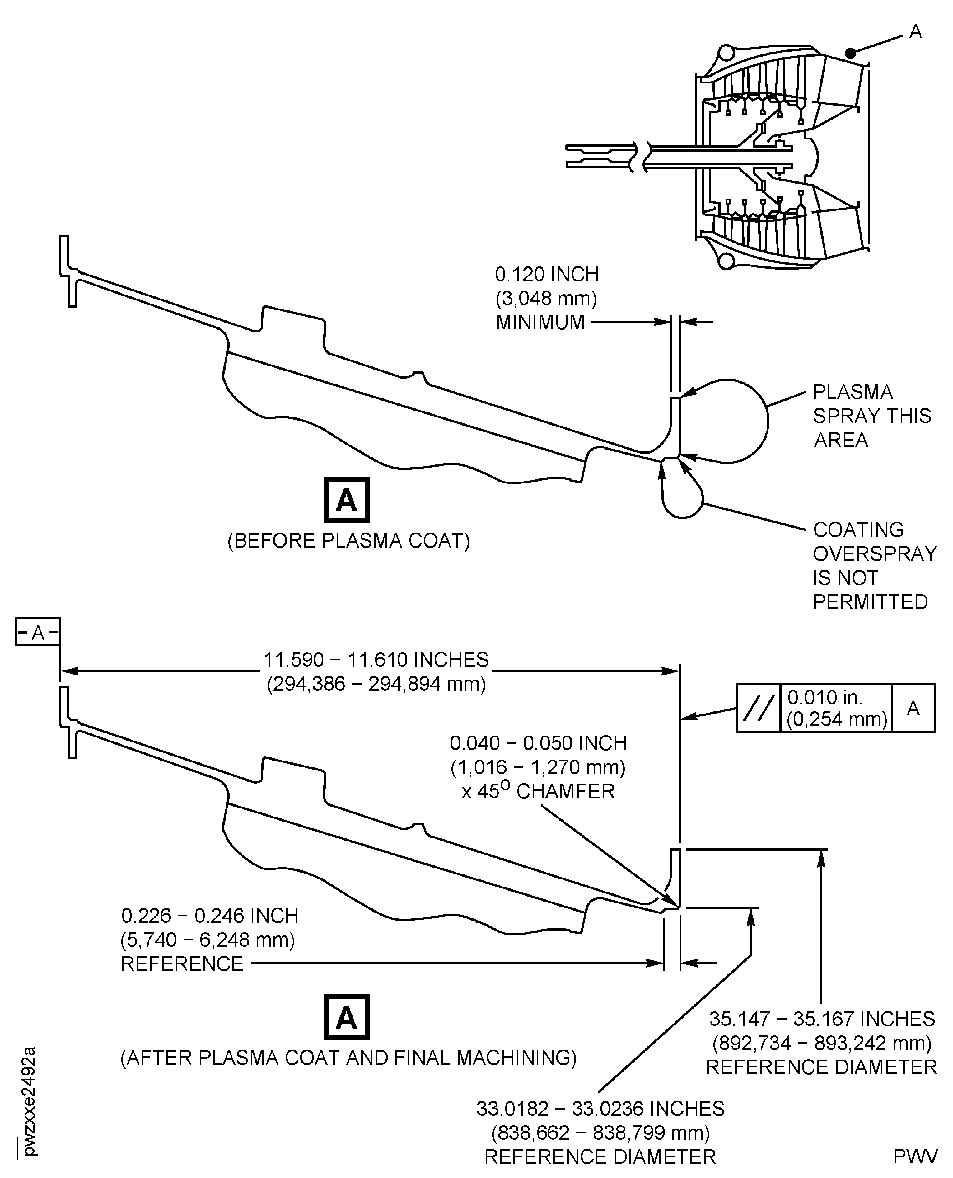 Repair Details and Dimensions