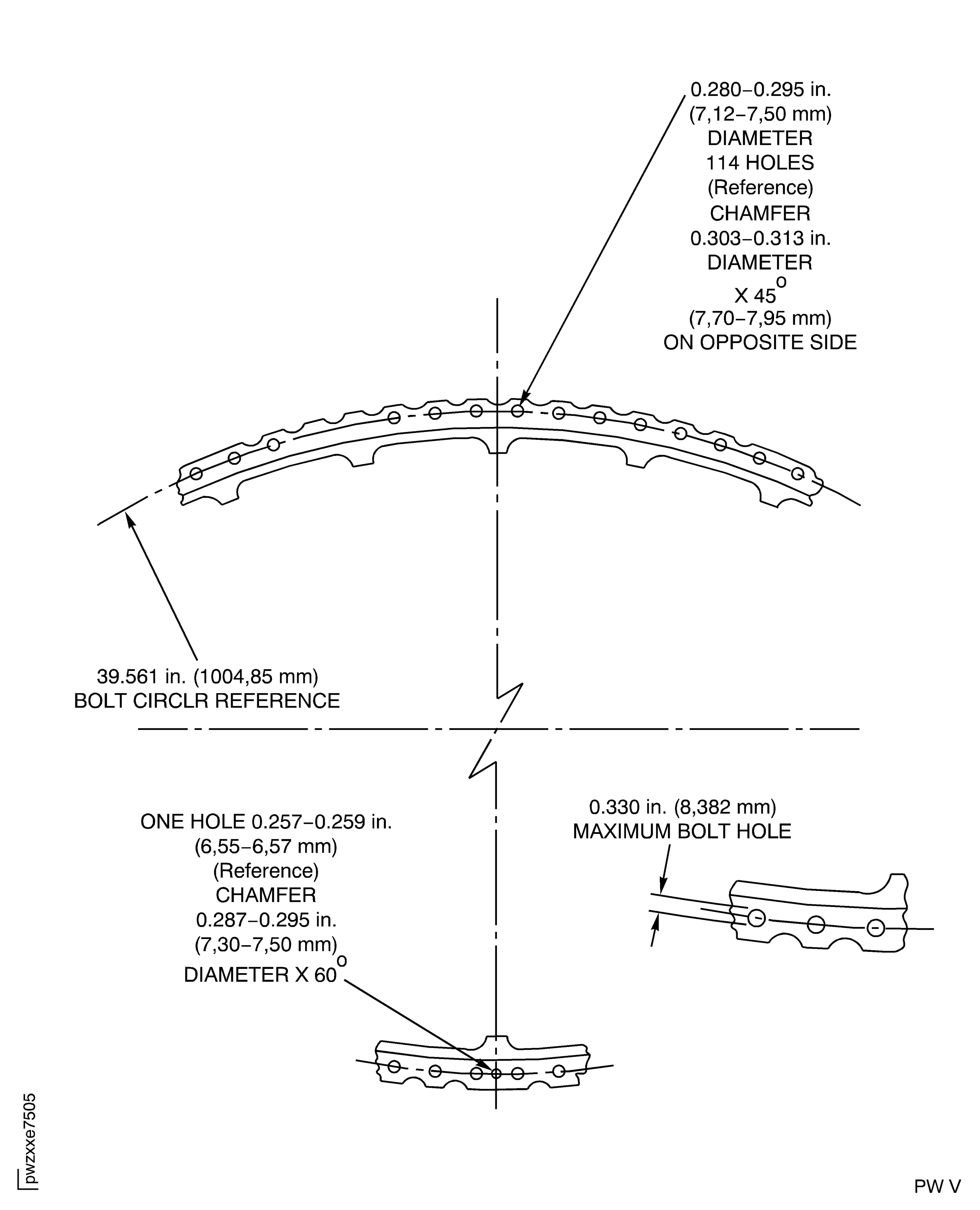 Repair Details and Dimensions