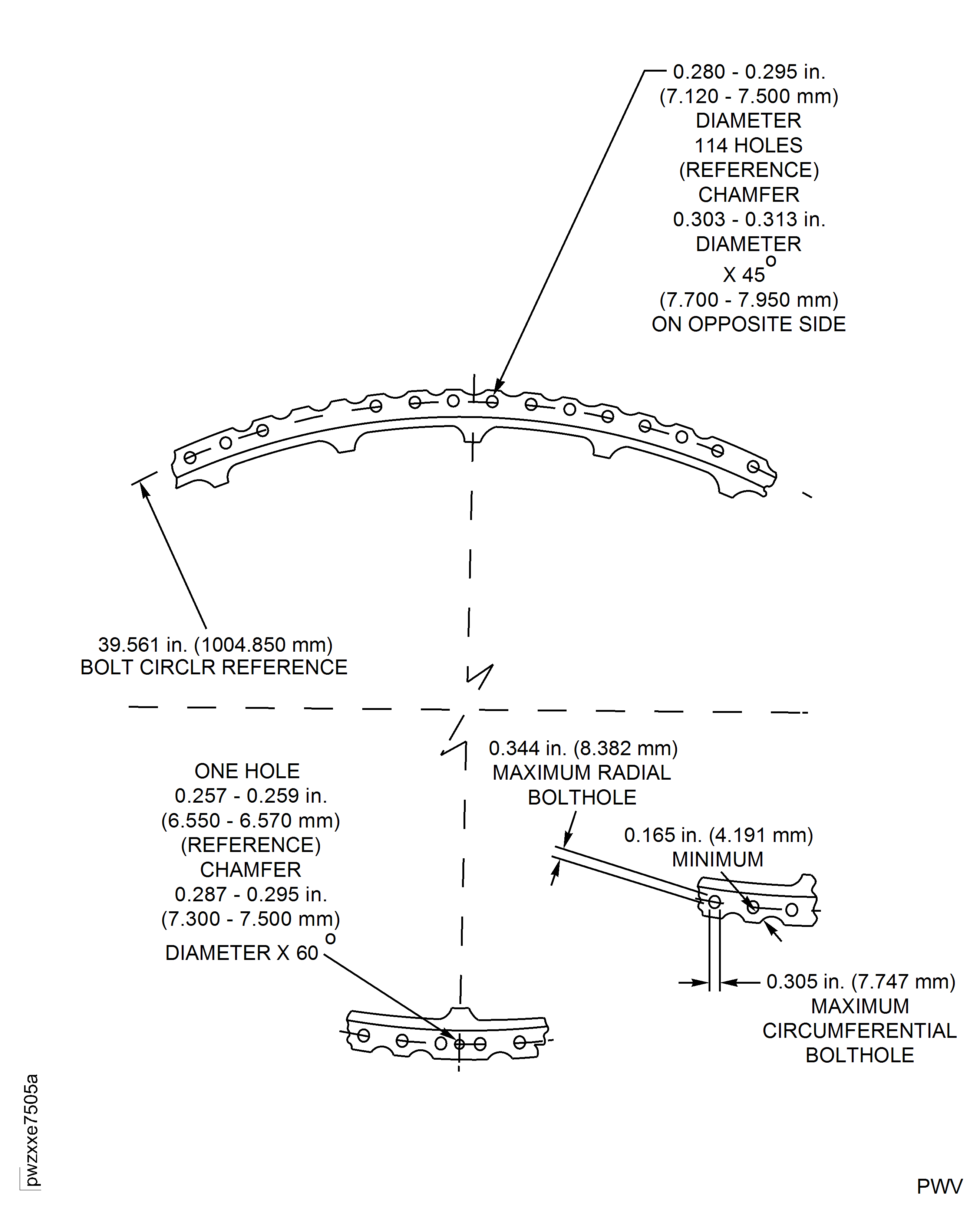 Repair Details and Dimensions