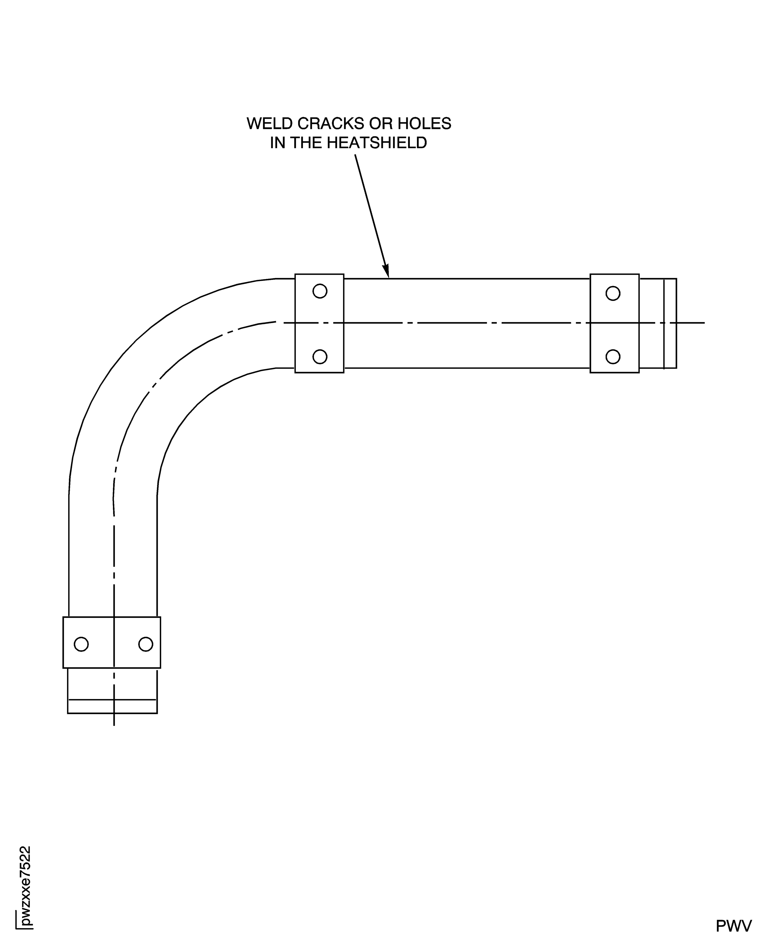 Weld Repair the No. 5 Bearing Pressure Tube Heat Shield