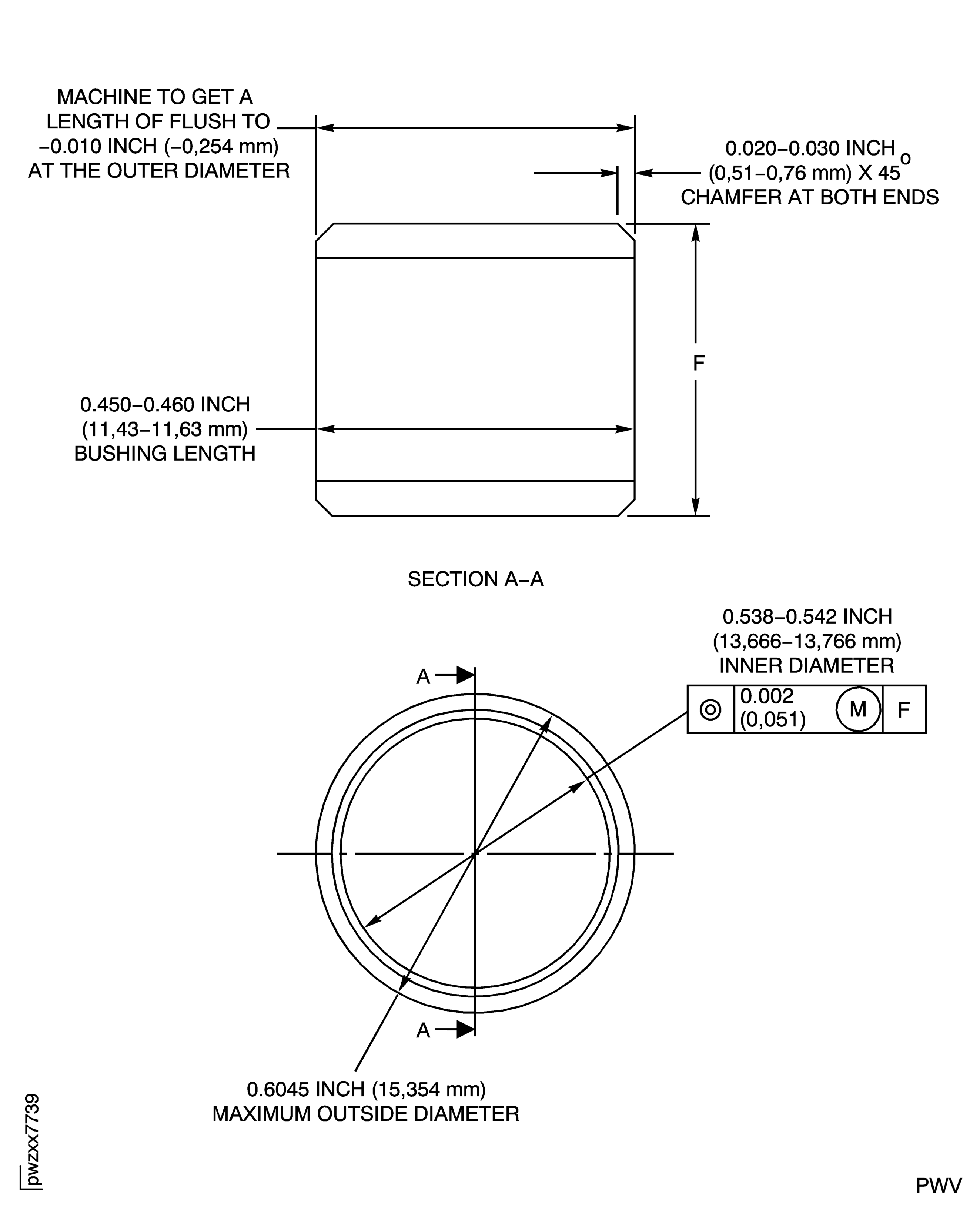 Repair Details and Dimensions
