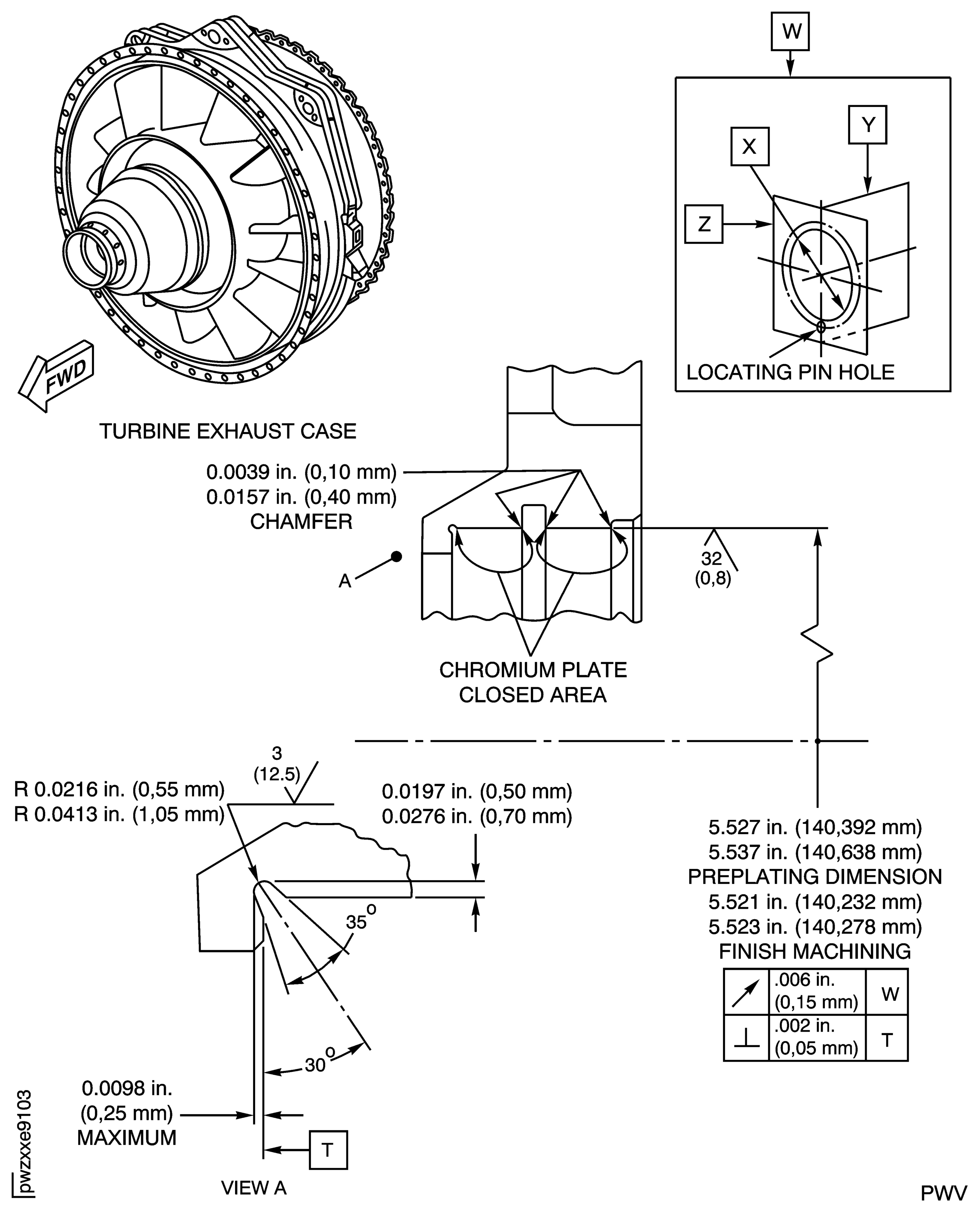 Repair Details and Dimensions