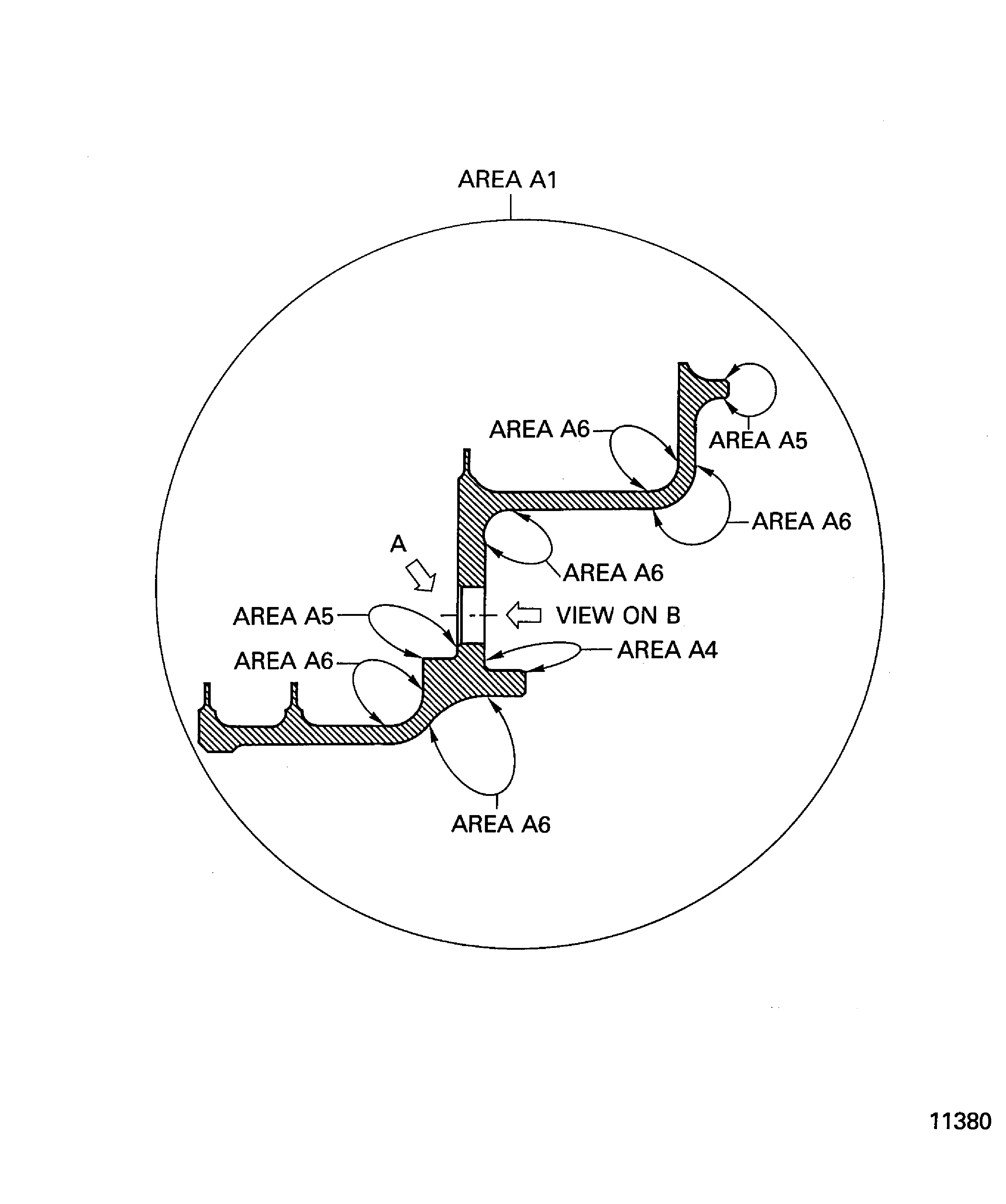 Blend repair the stage 3 turbine air seal