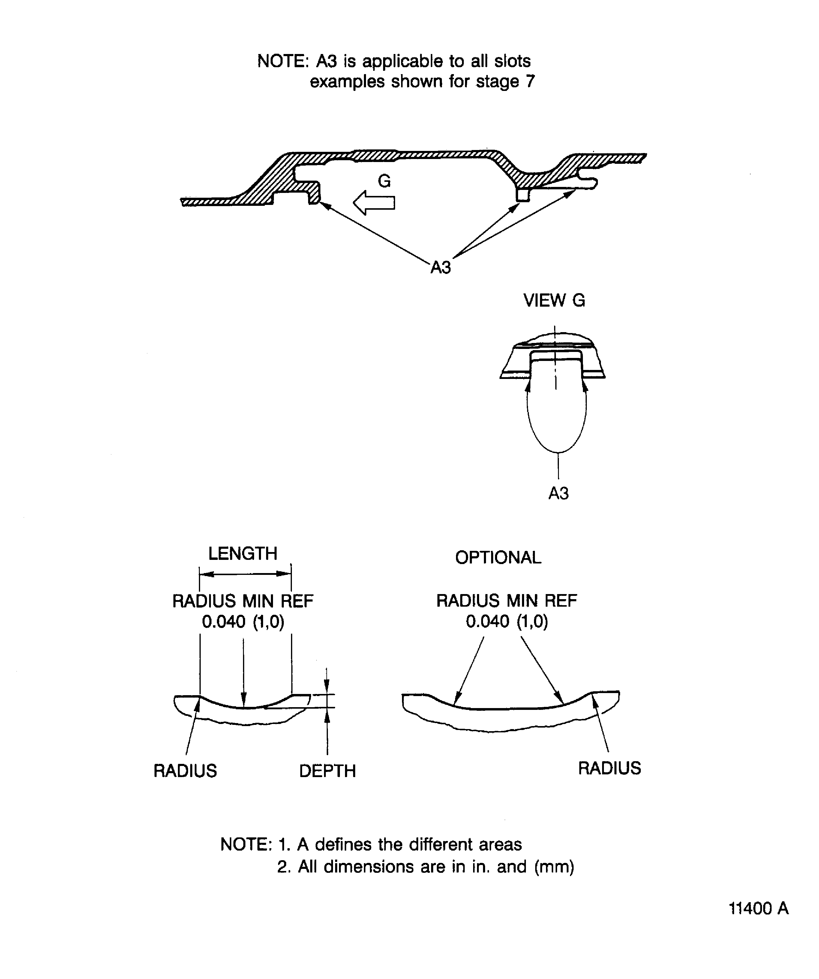 Repair Details and Dimensions