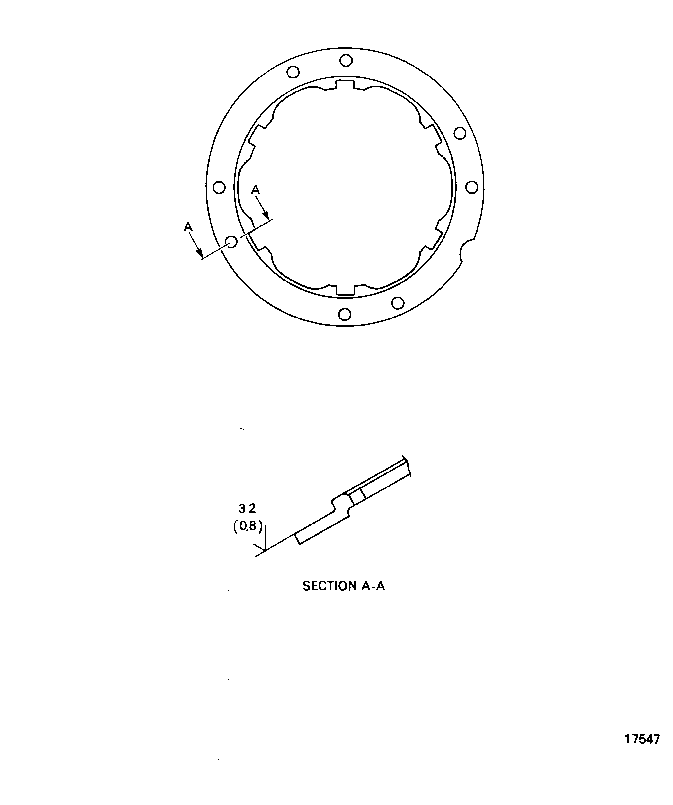 Repair details and dimensions