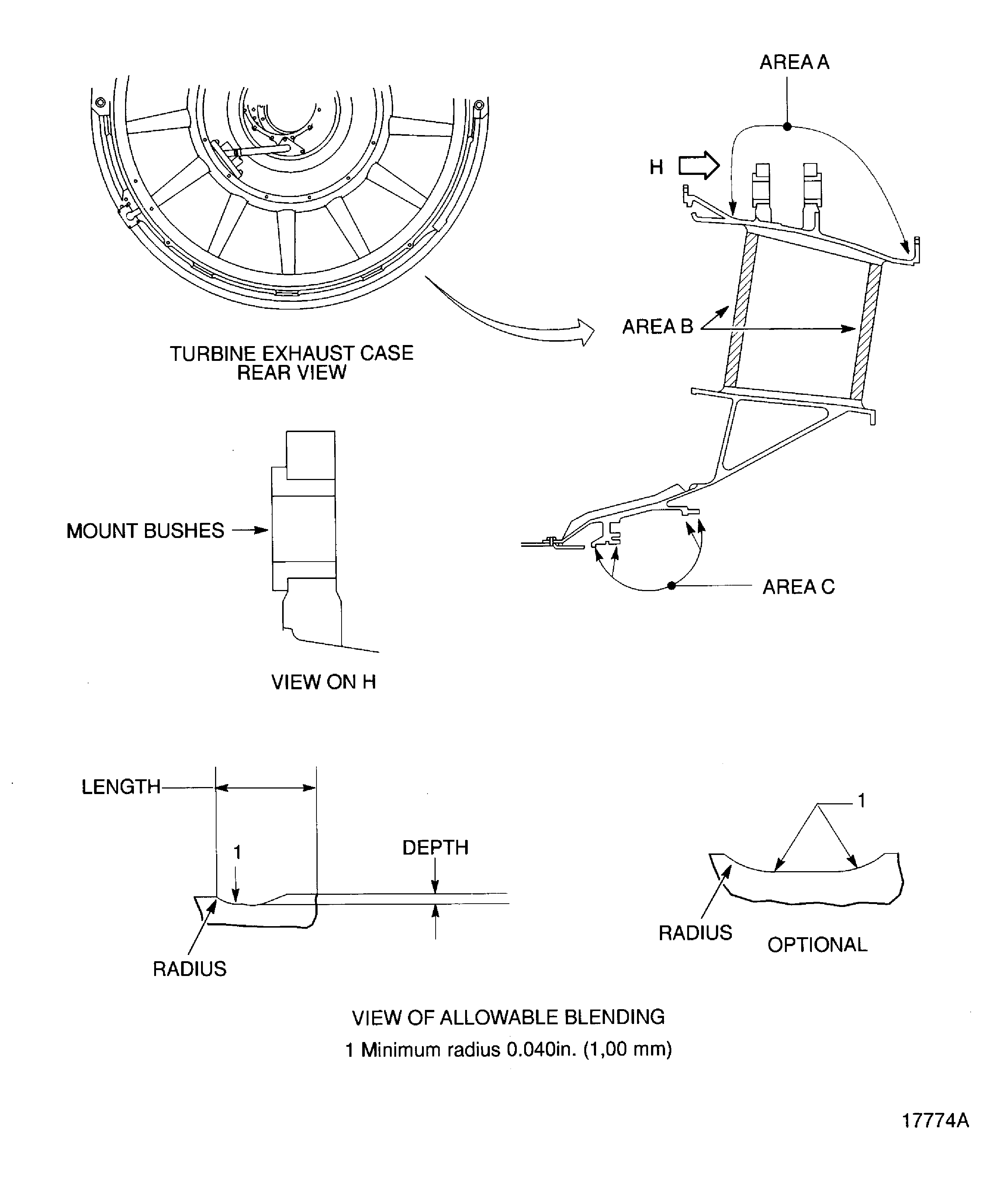 Repair Details and Dimensions