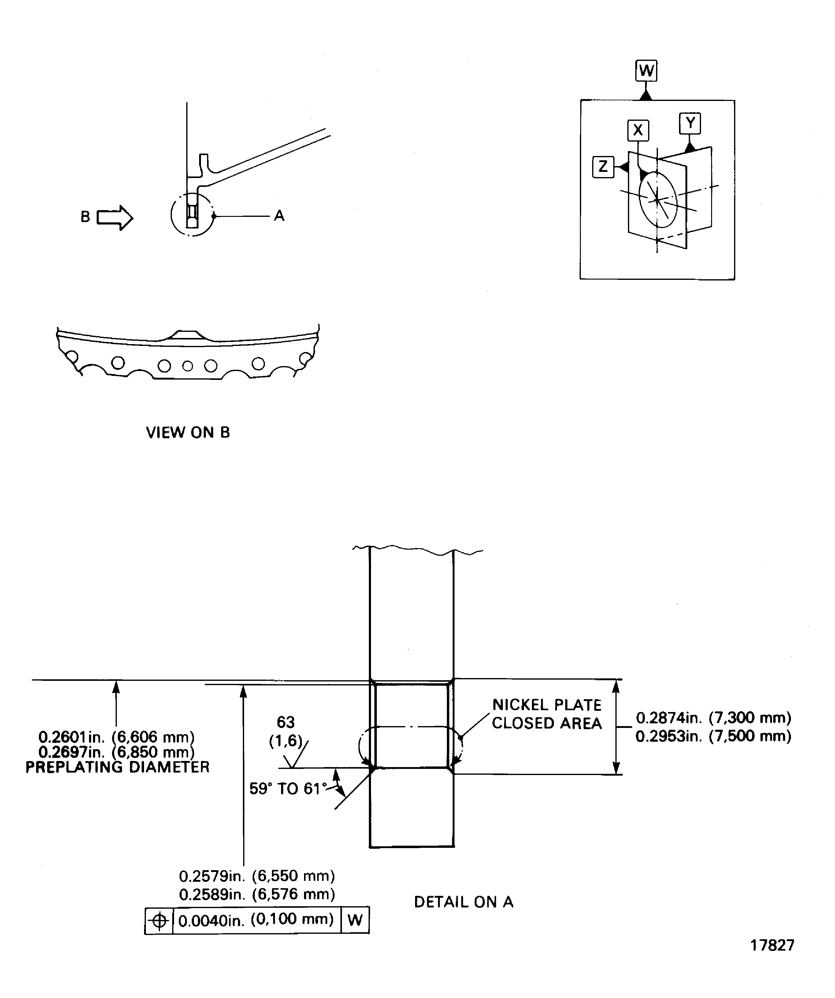 Repair details and dimension