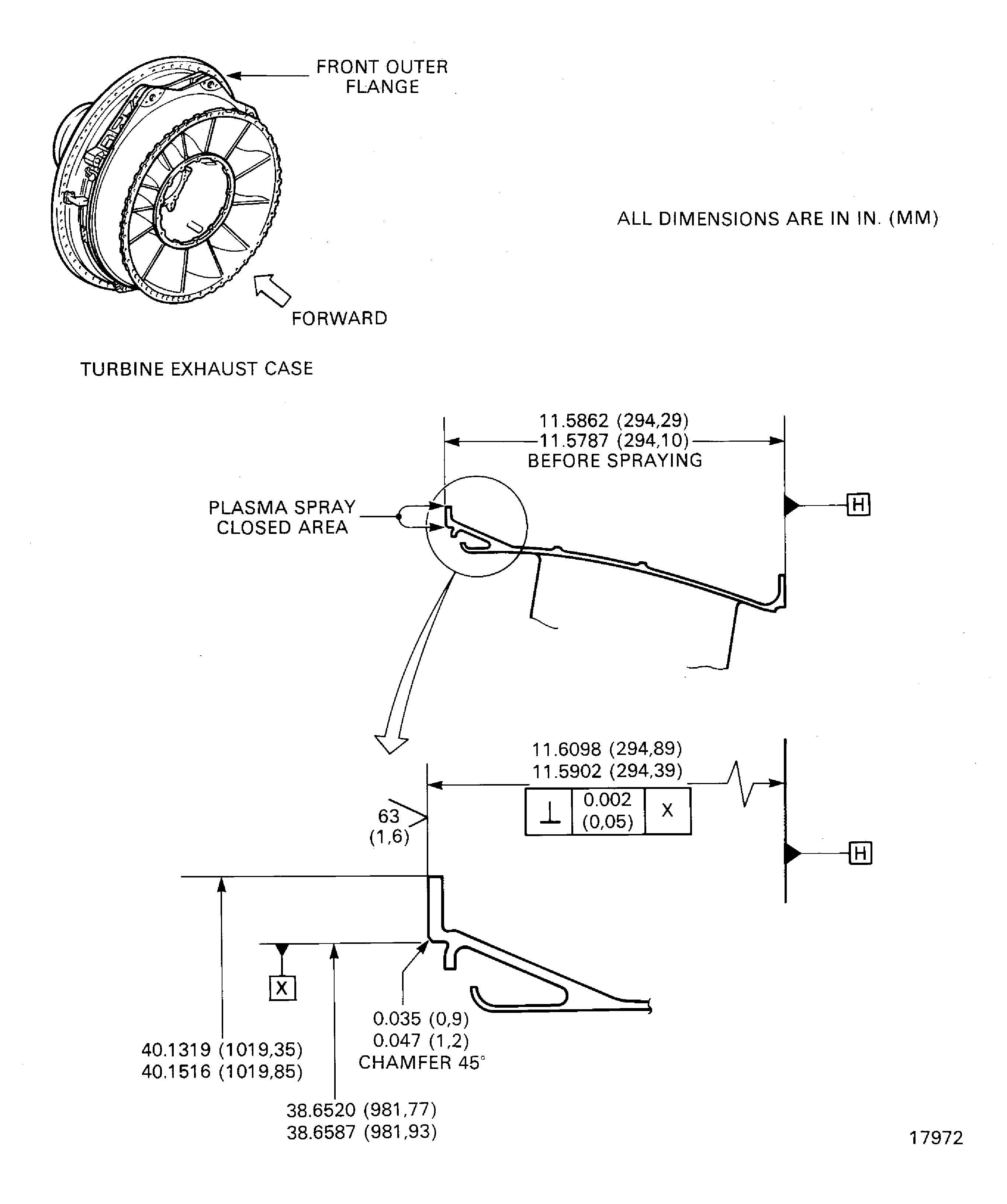Repair Details and Dimensions