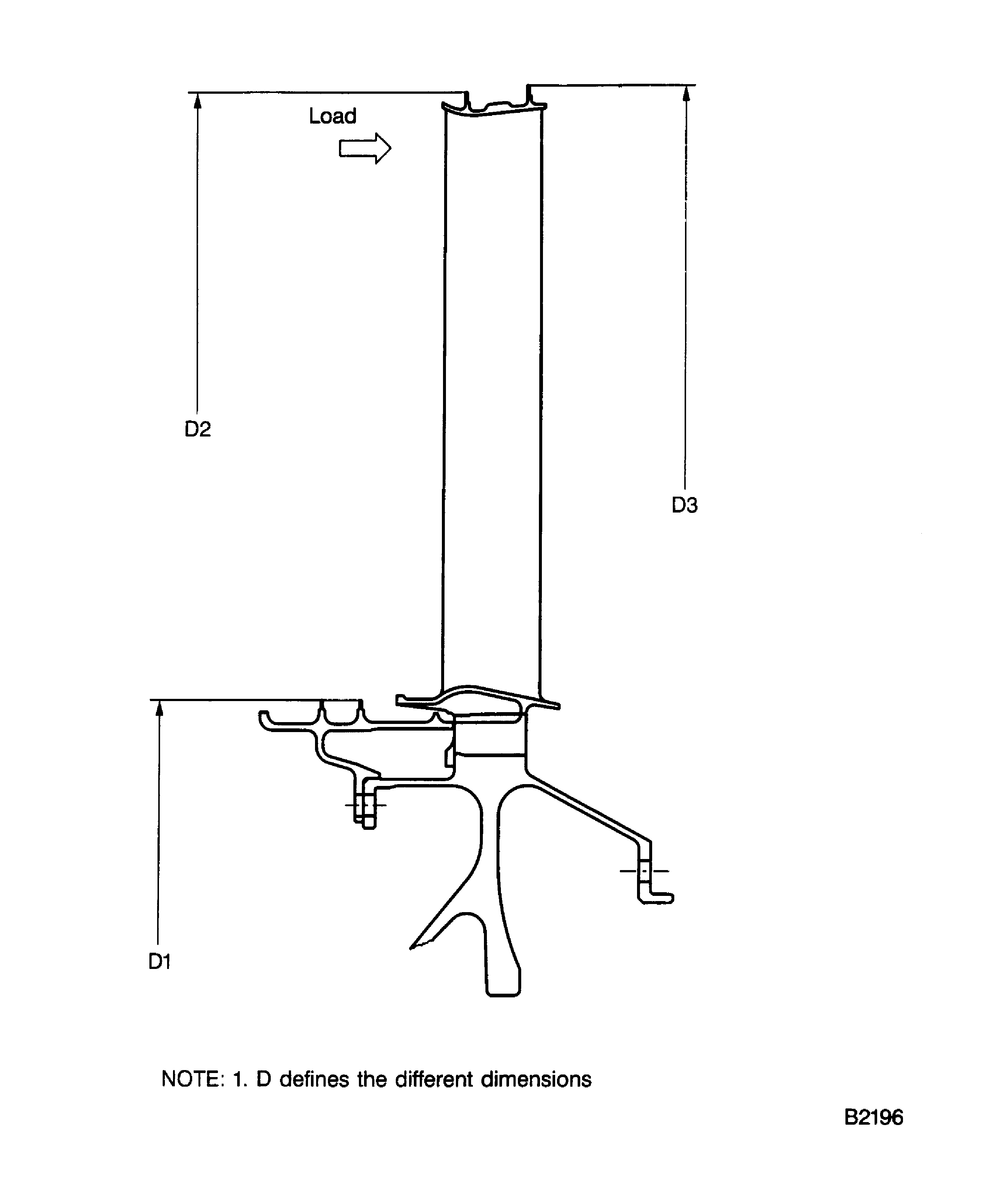 Examine the LP Turbine Rotor Stage 6 Dimensions