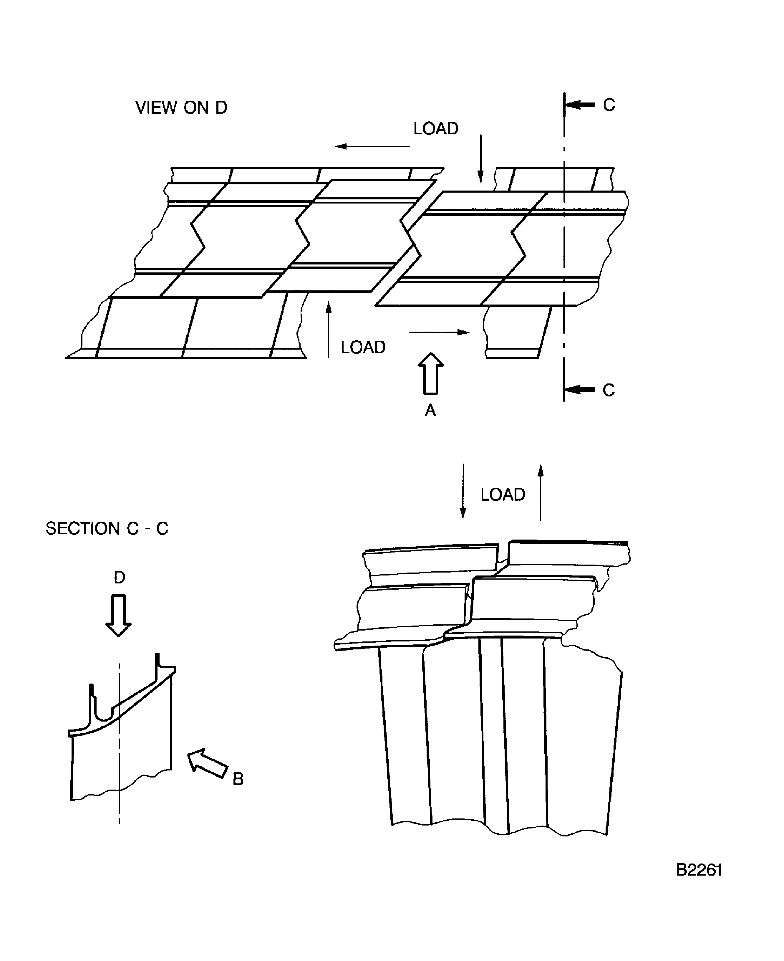 Shingling of stage 3 rotor blades