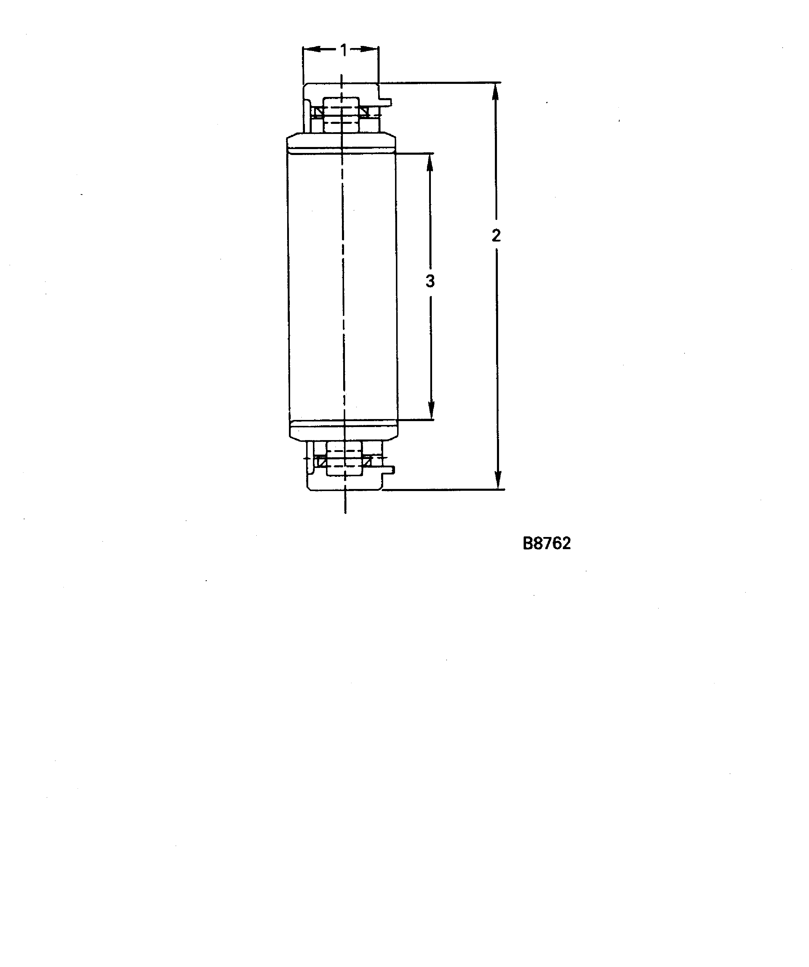 No. 5 Roller Bearing Inspection Locations