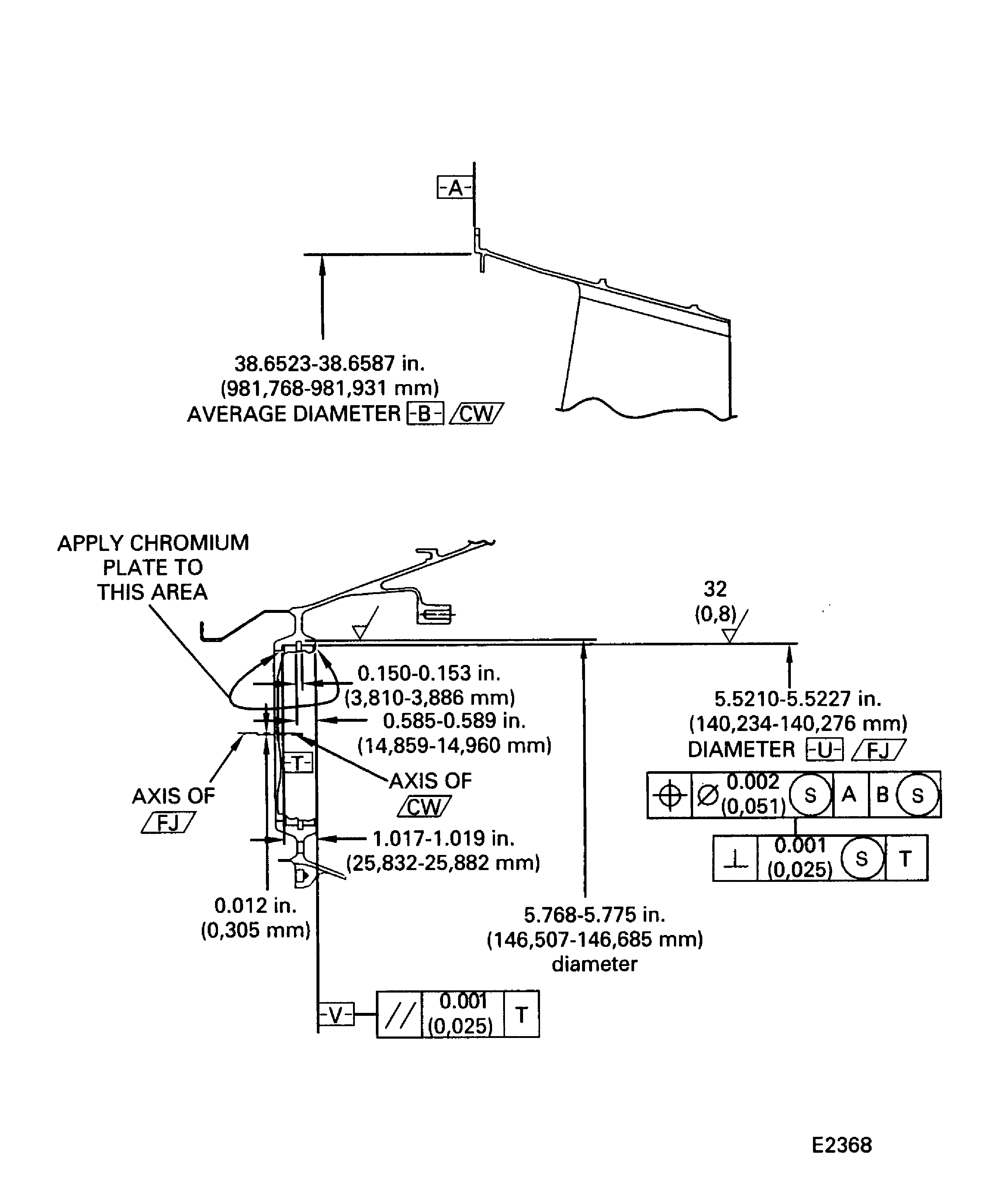 Repair Details and Dimensions