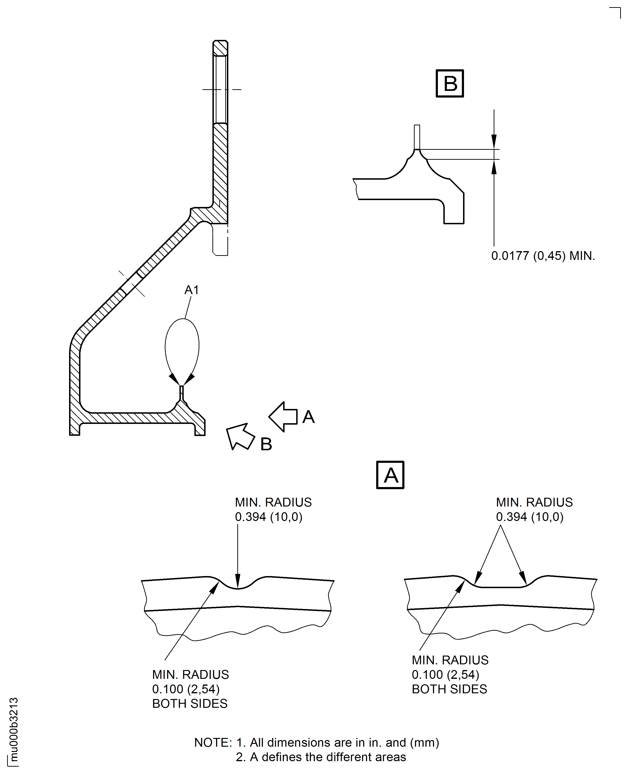 Repair Details and Dimensions