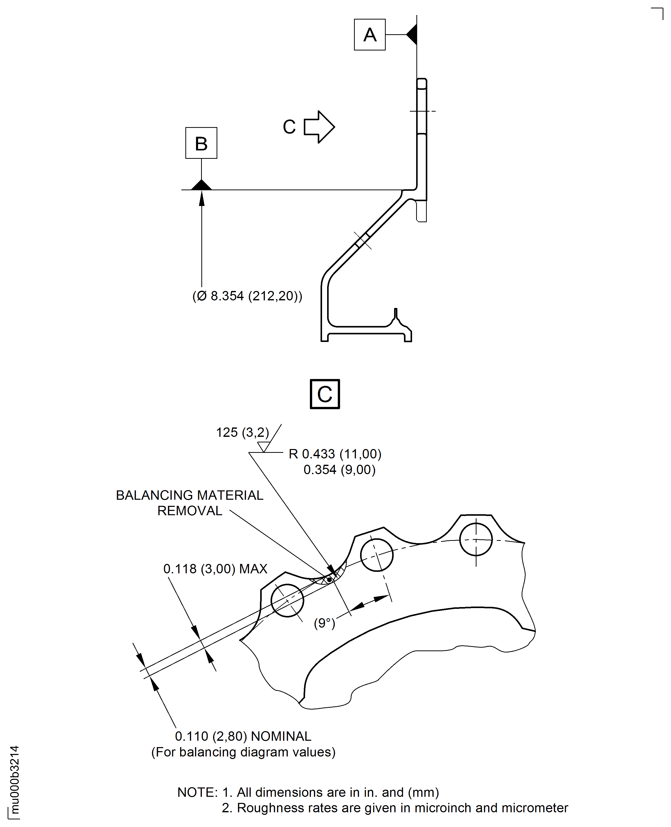 Repair Details and Dimensions