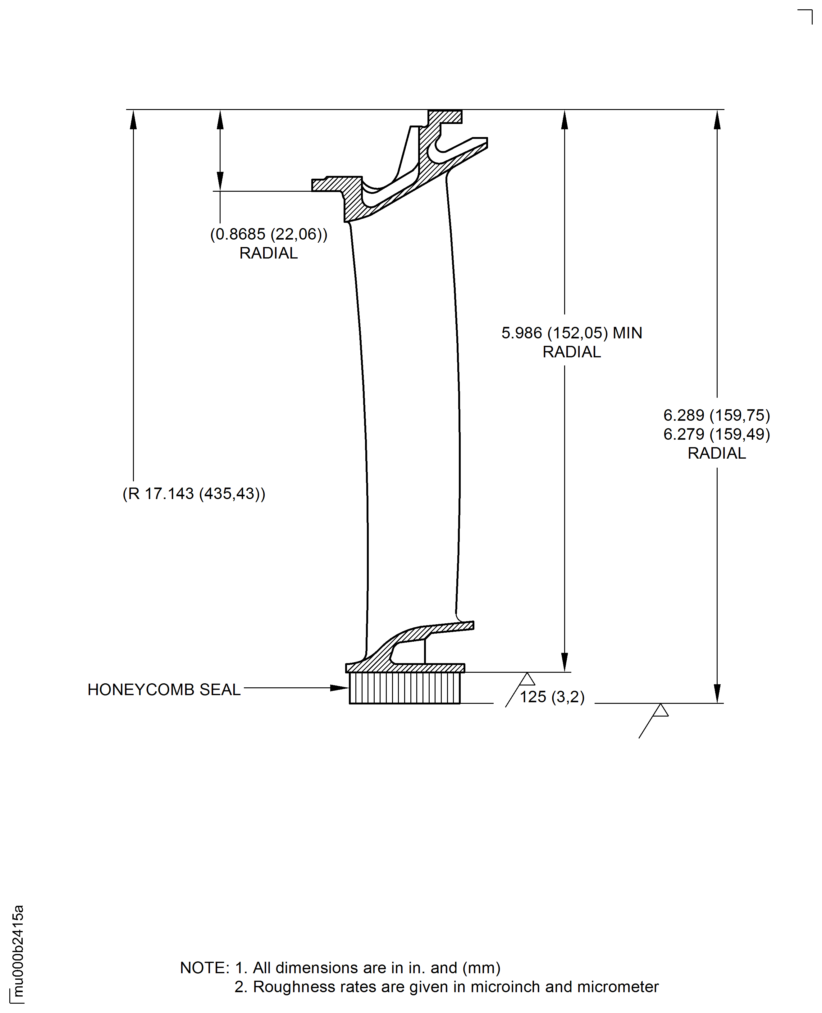 Repair Details and Dimensions