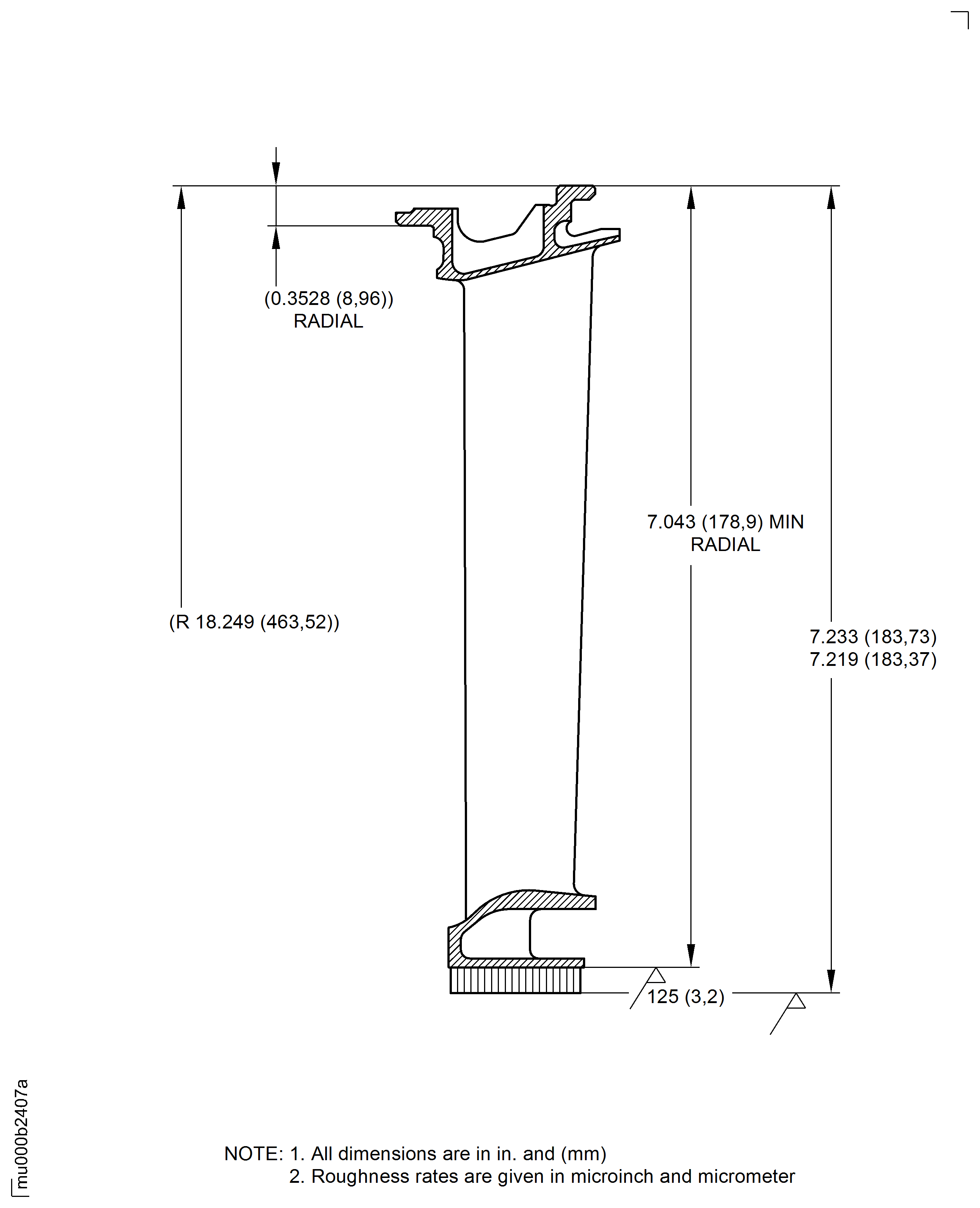 Repair Details and Dimensions