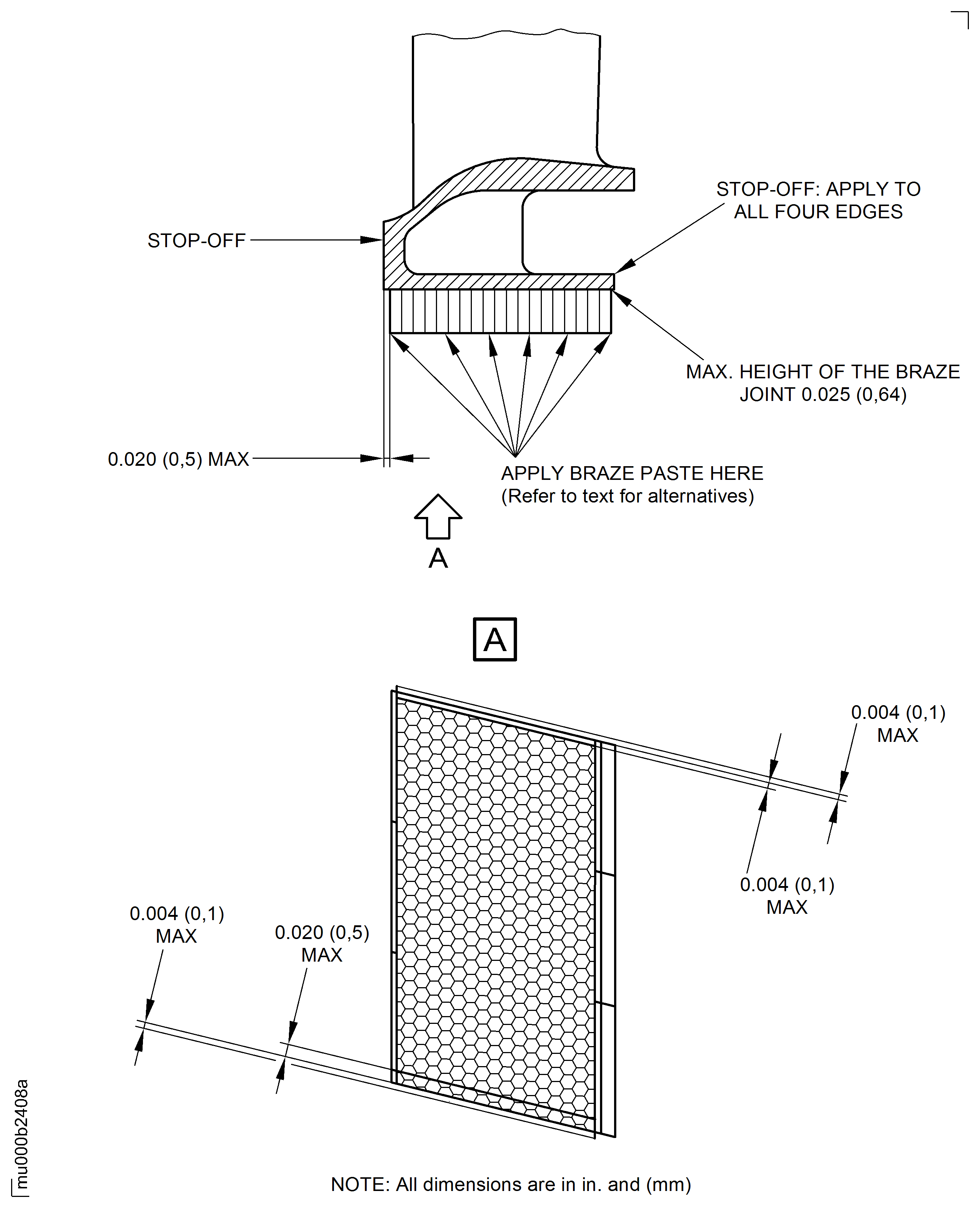Repair Details and Dimensions