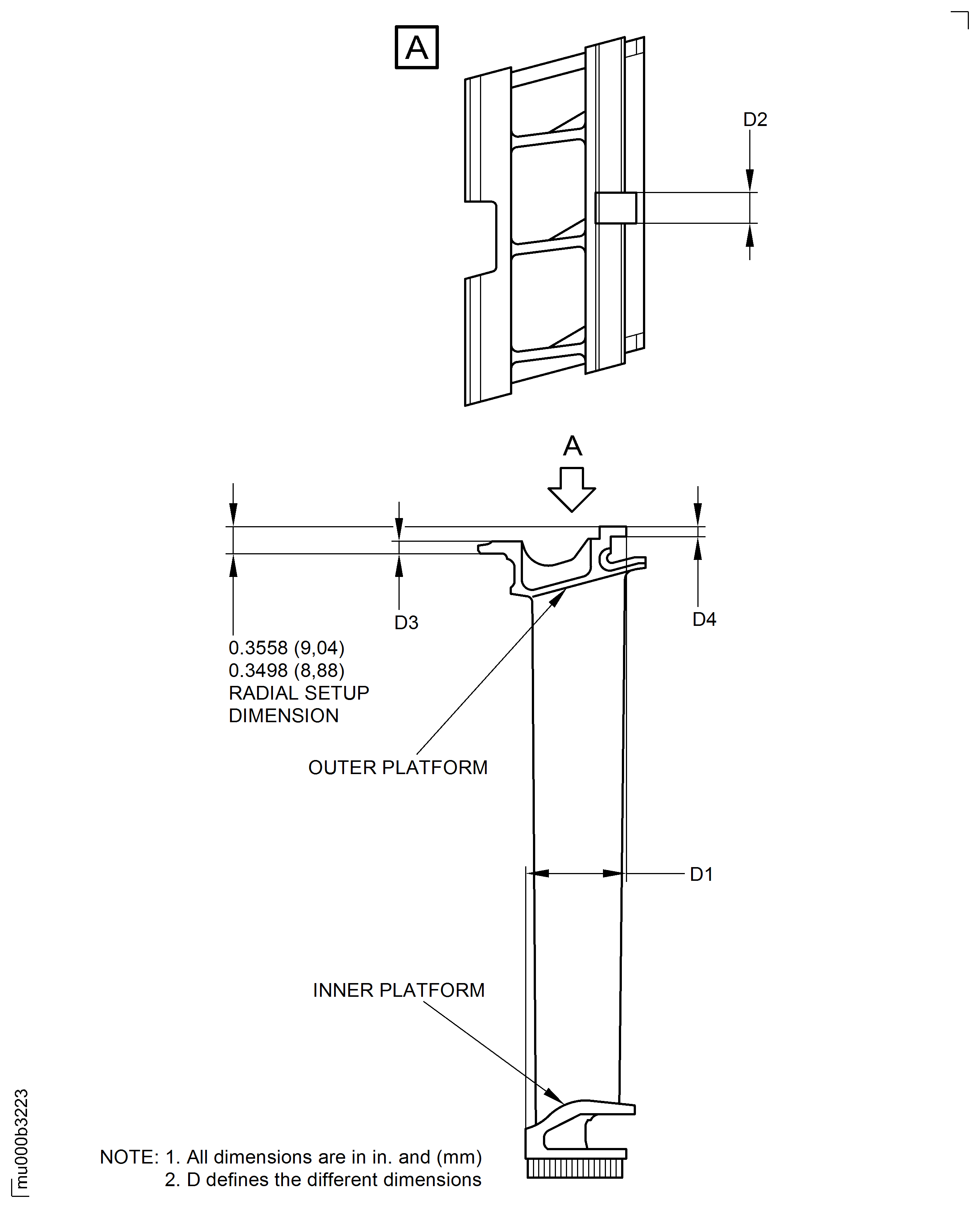 Examine The Stage 5 Turbine Vanes